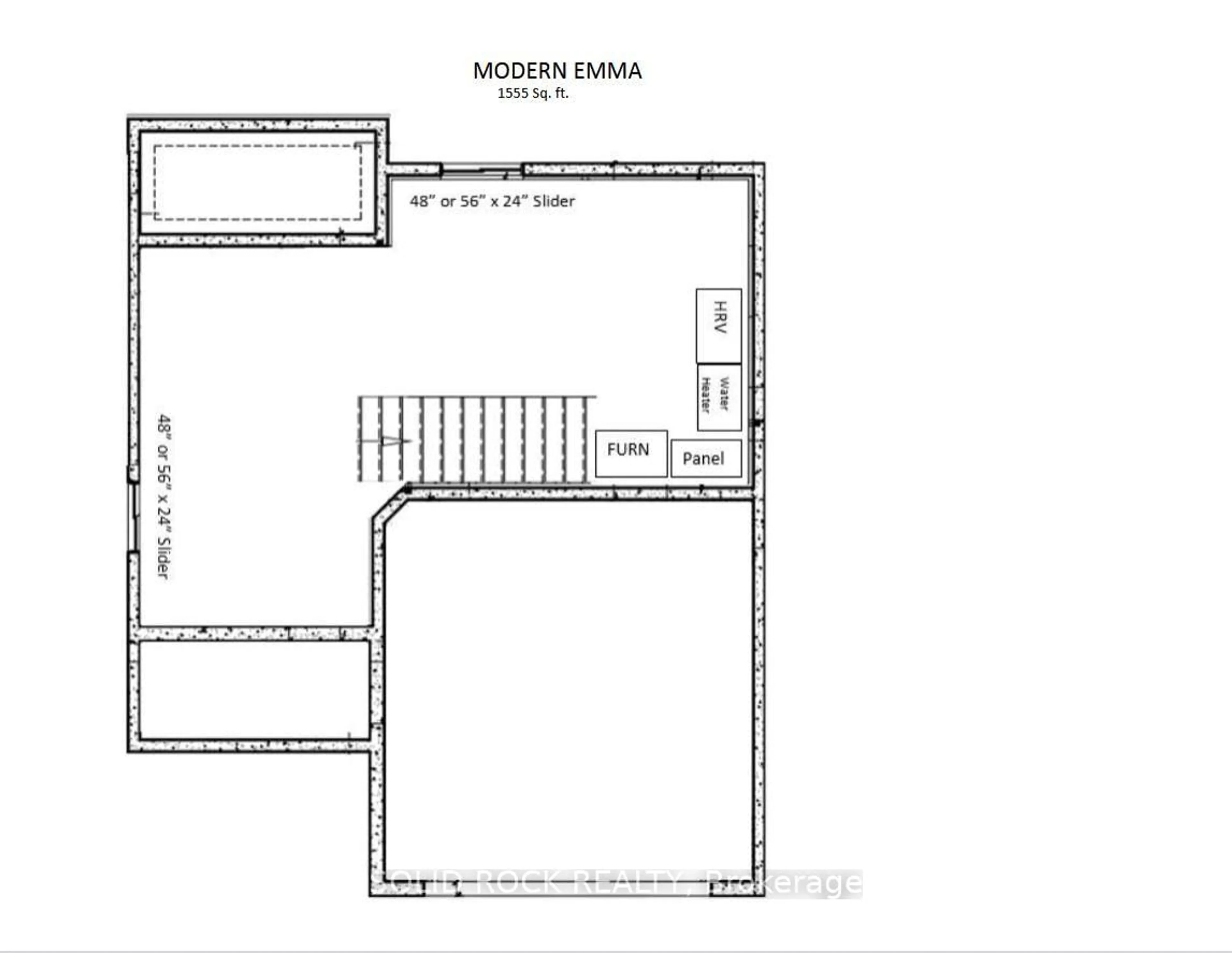 Floor plan for 75 Chateauguay St, Russell Ontario K0A 1W0