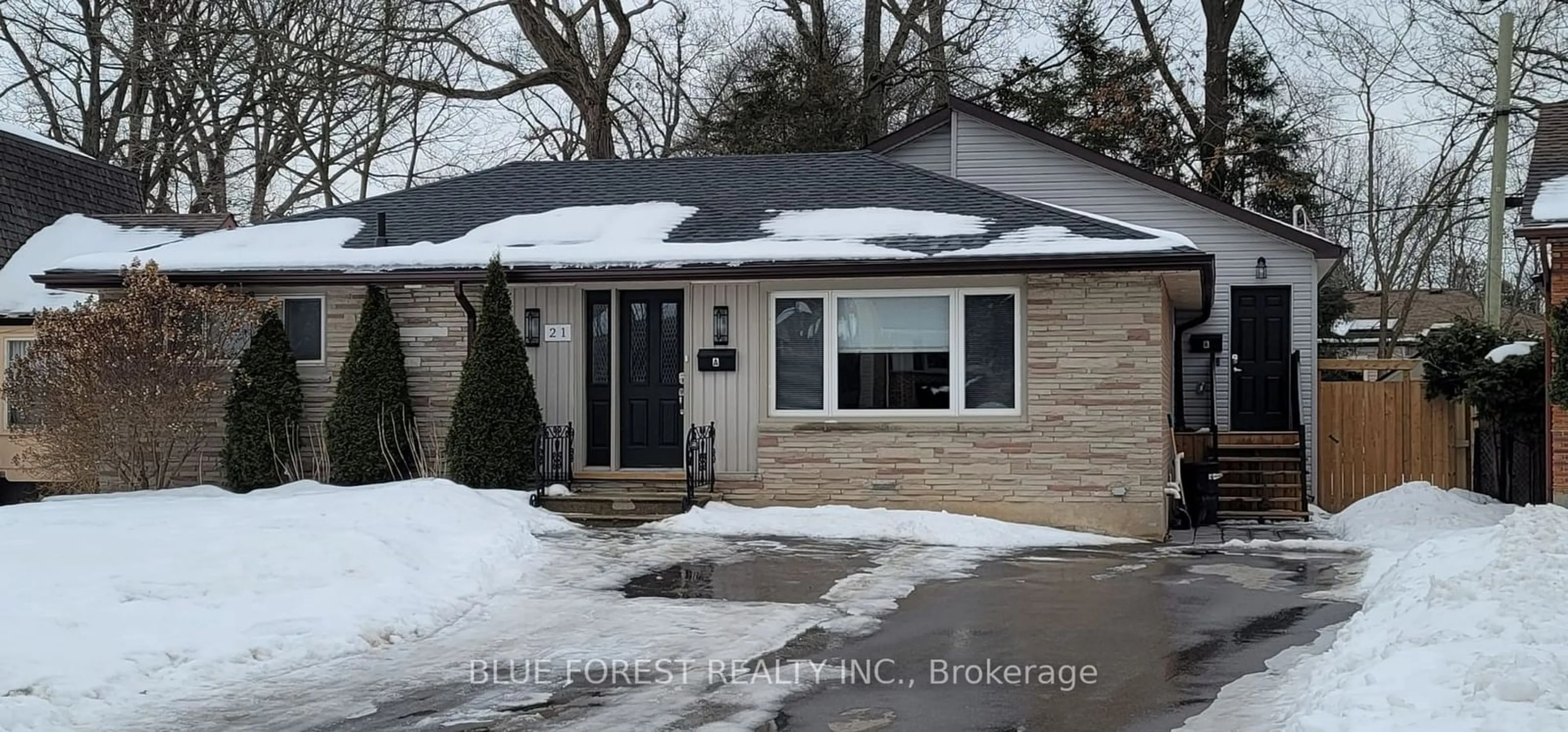 Home with brick exterior material, street for 21 Arcadia Cres, London Ontario N5W 1P5