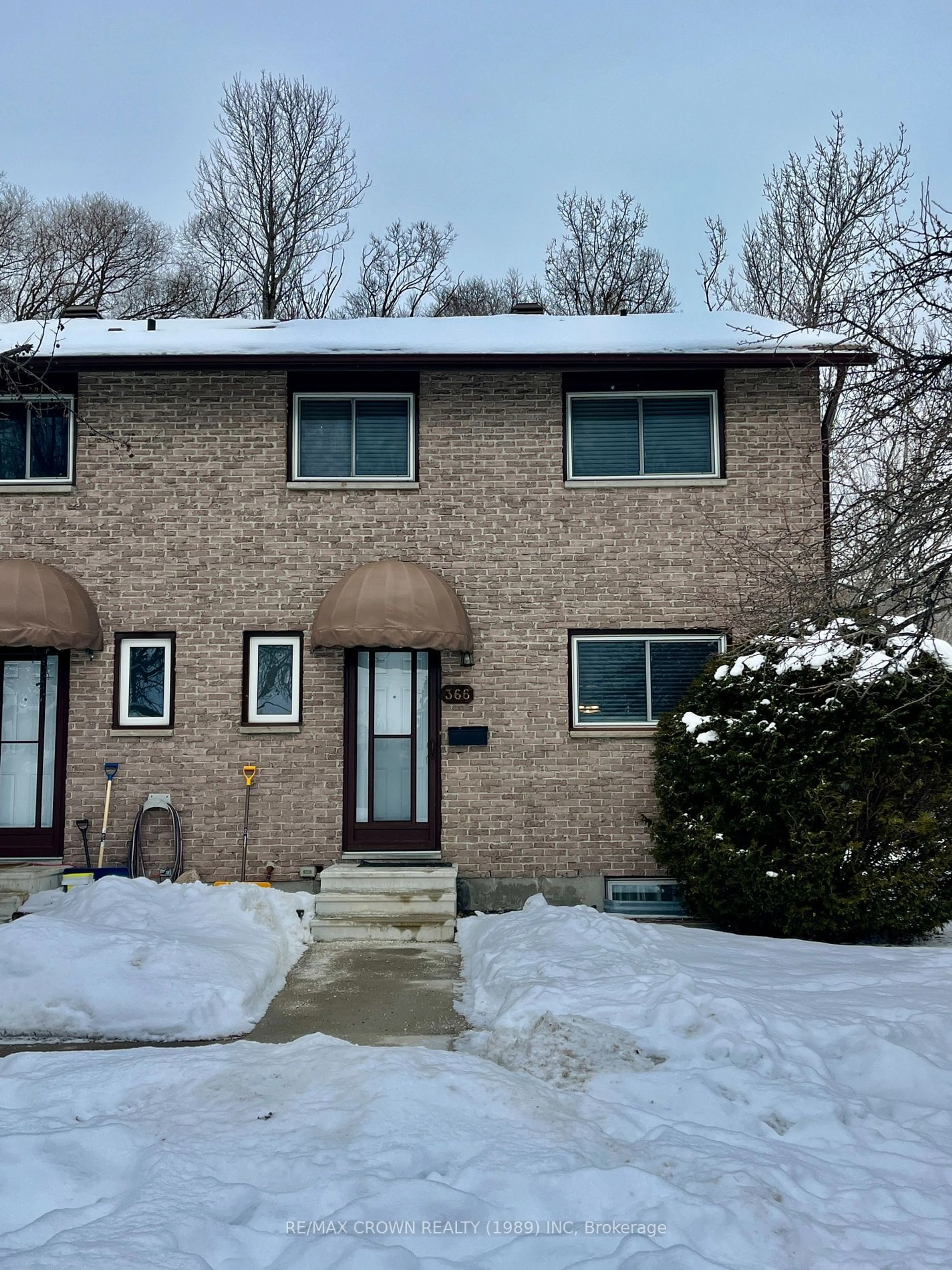 Home with brick exterior material, street for 366 Wickstead Ave, North Bay Ontario P1A 3L8