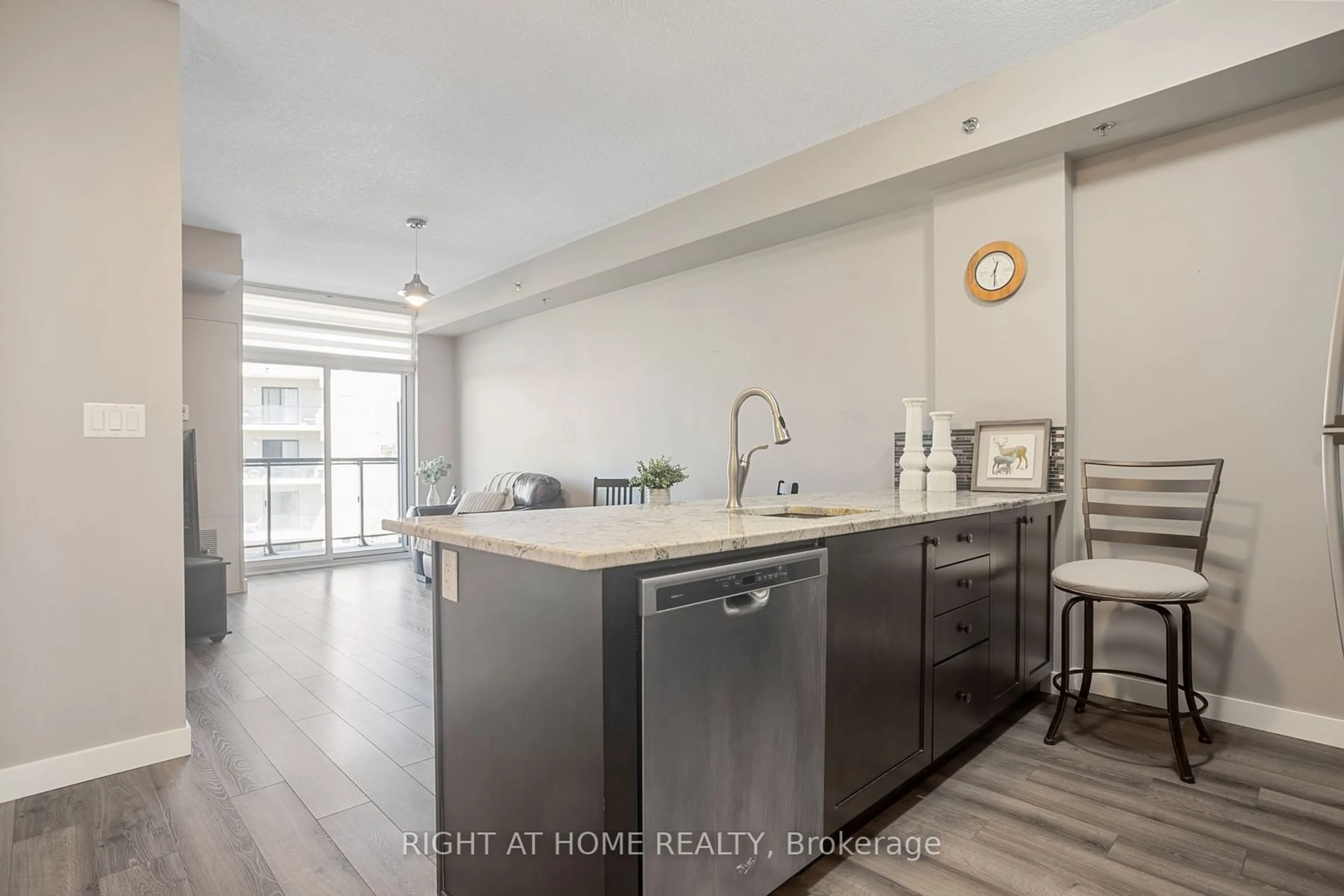 Open concept kitchen, unknown for 150 Water St #311, Cambridge Ontario N1R 0B5