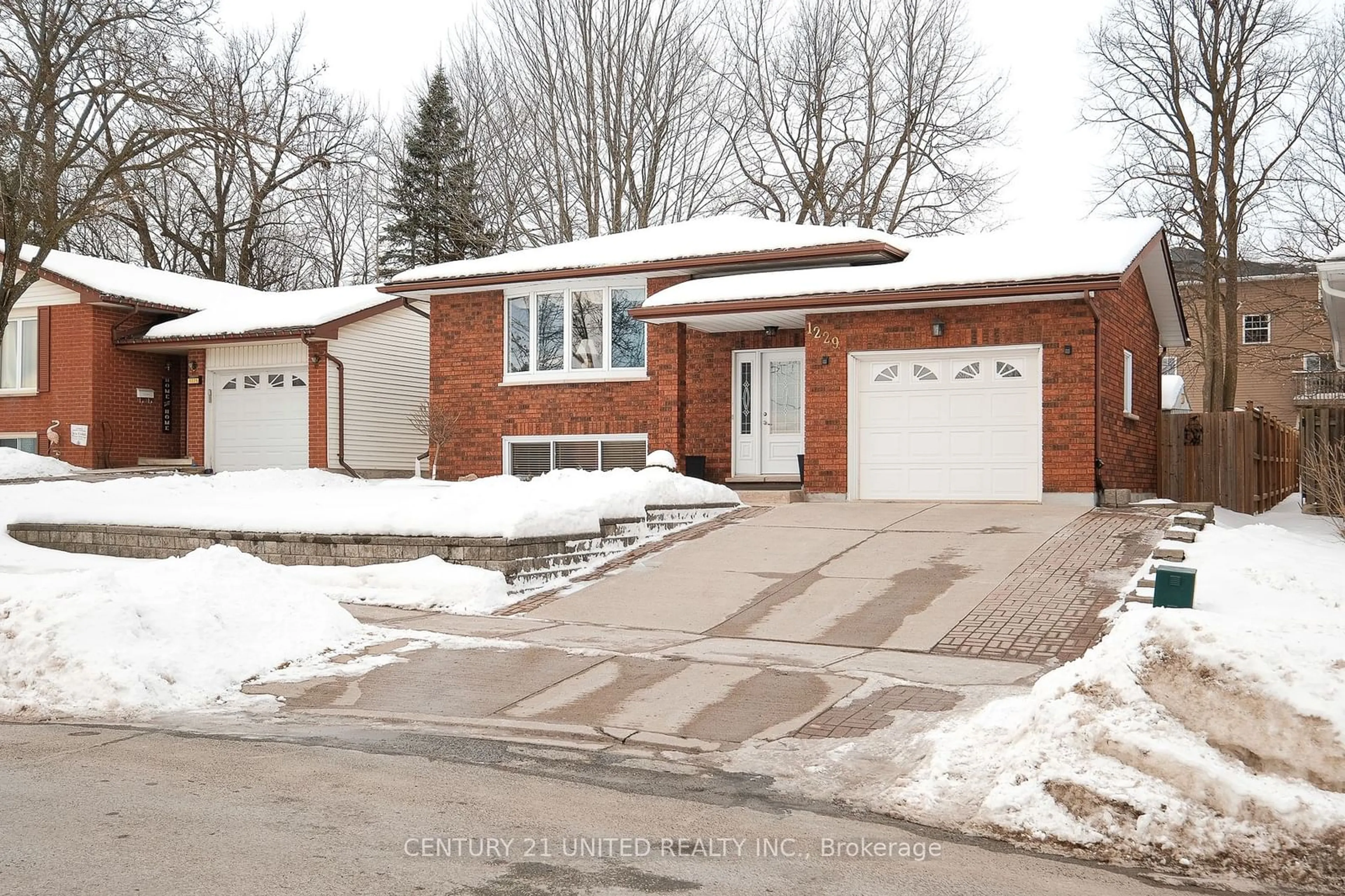 Home with brick exterior material, street for 1229 Neptune St, Peterborough Ontario K9H 7M1