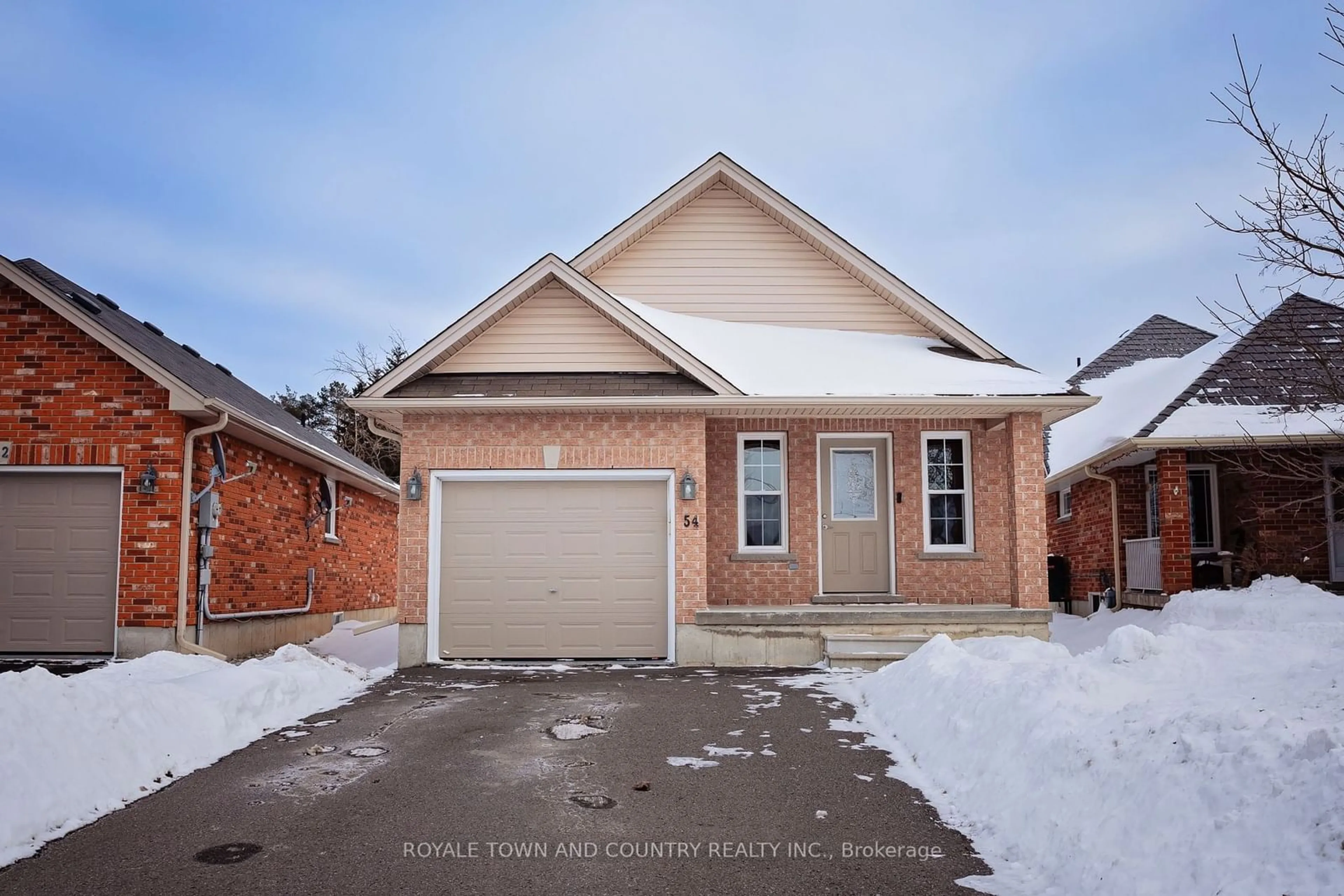 Home with brick exterior material, street for 54 Laurent Blvd, Kawartha Lakes Ontario K9J 6J7