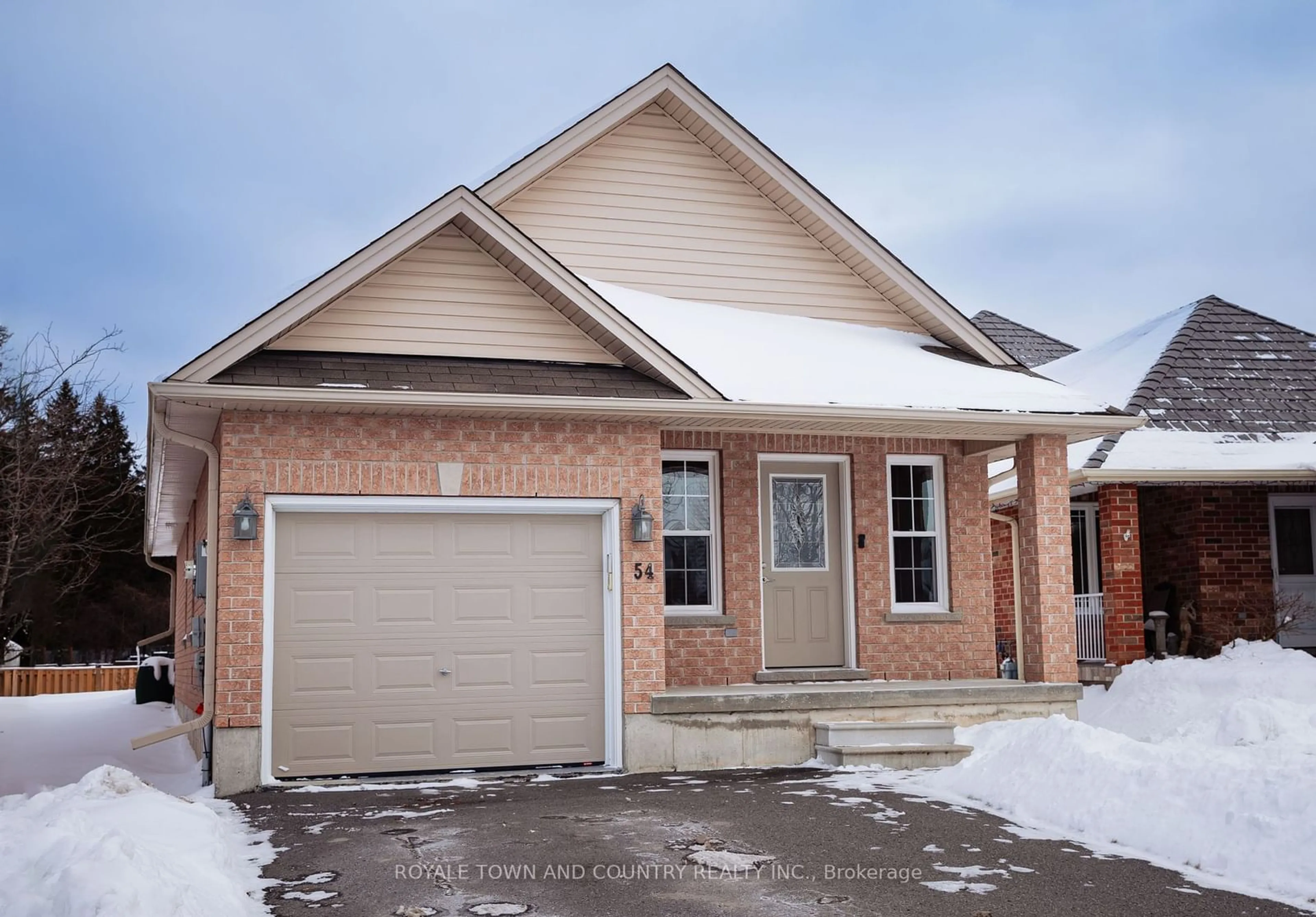 Home with brick exterior material, street for 54 Laurent Blvd, Kawartha Lakes Ontario K9J 6J7