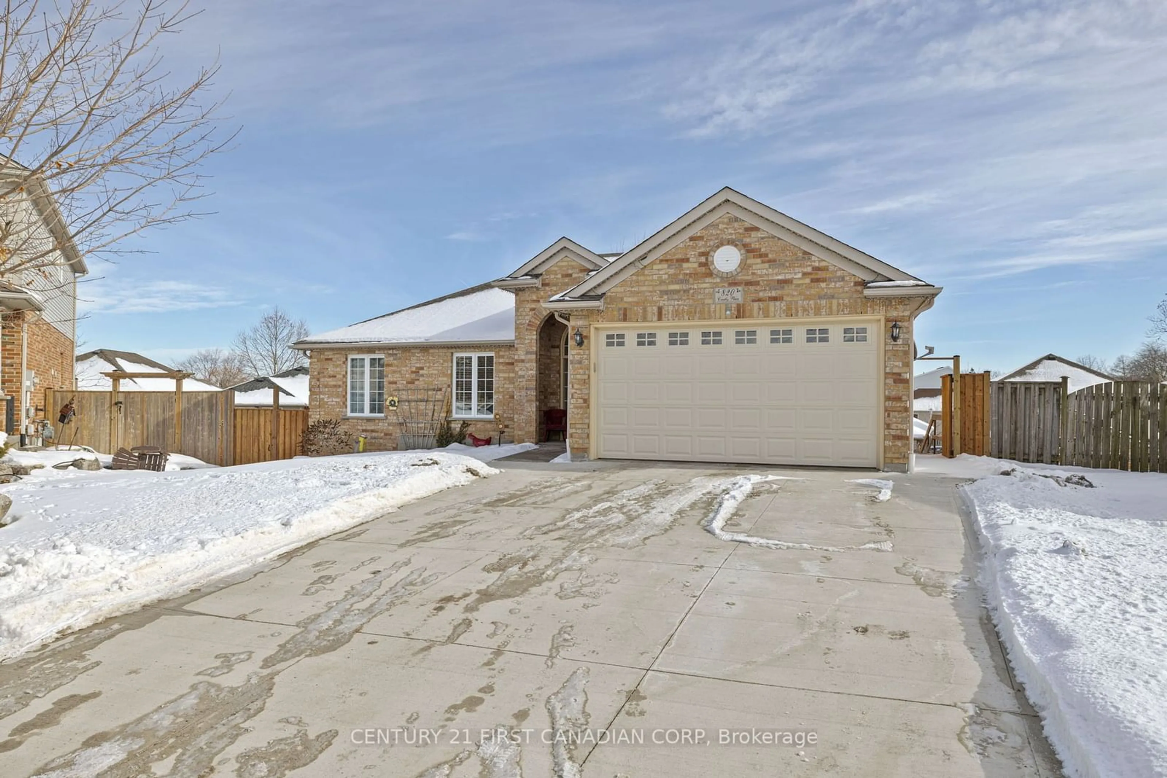 Home with brick exterior material, street for 820 Crestly Pl, London Ontario N6K 4W1