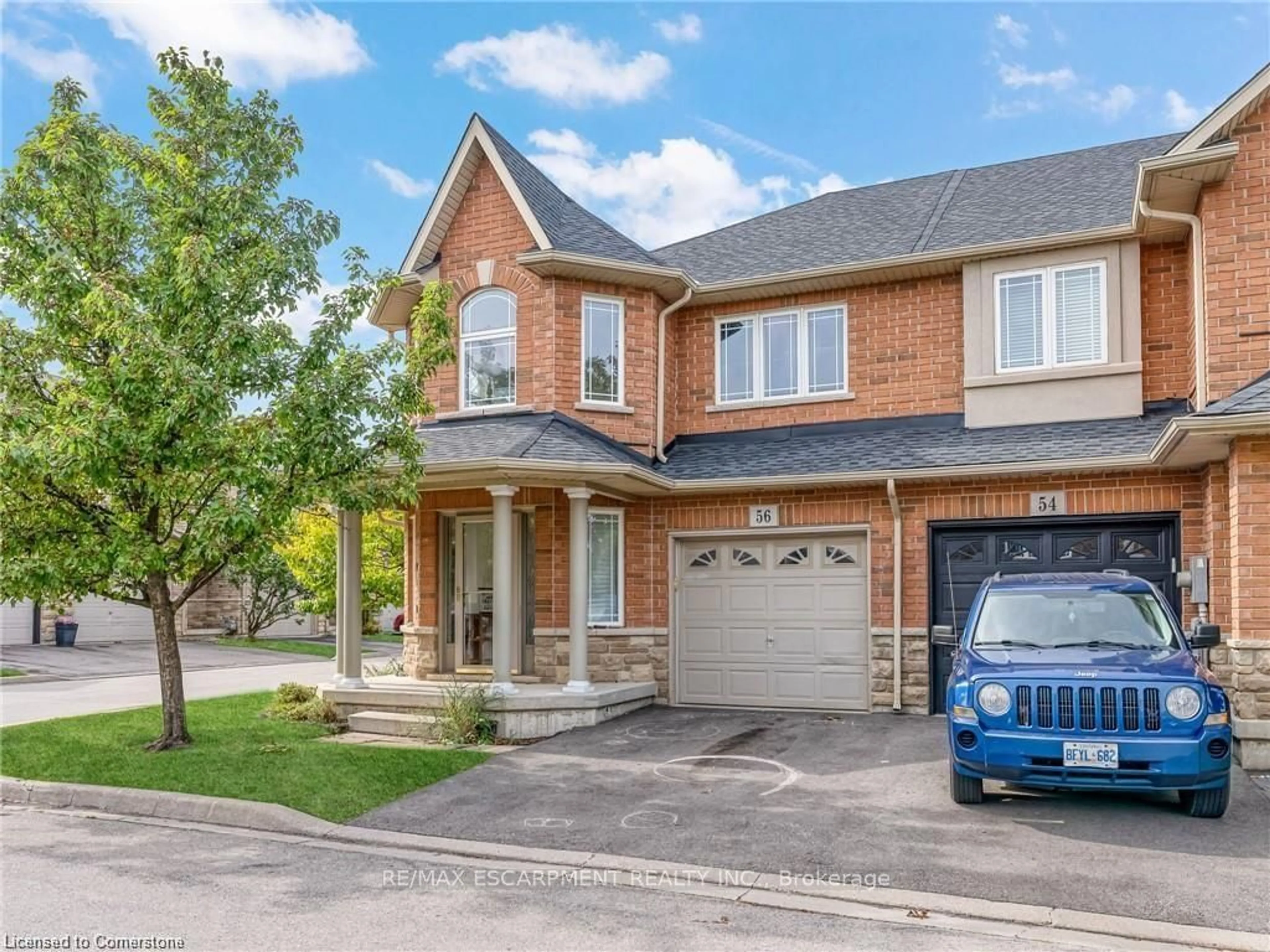 Home with brick exterior material, street for 56 Geranium Ave, Hamilton Ontario L0R 1P0