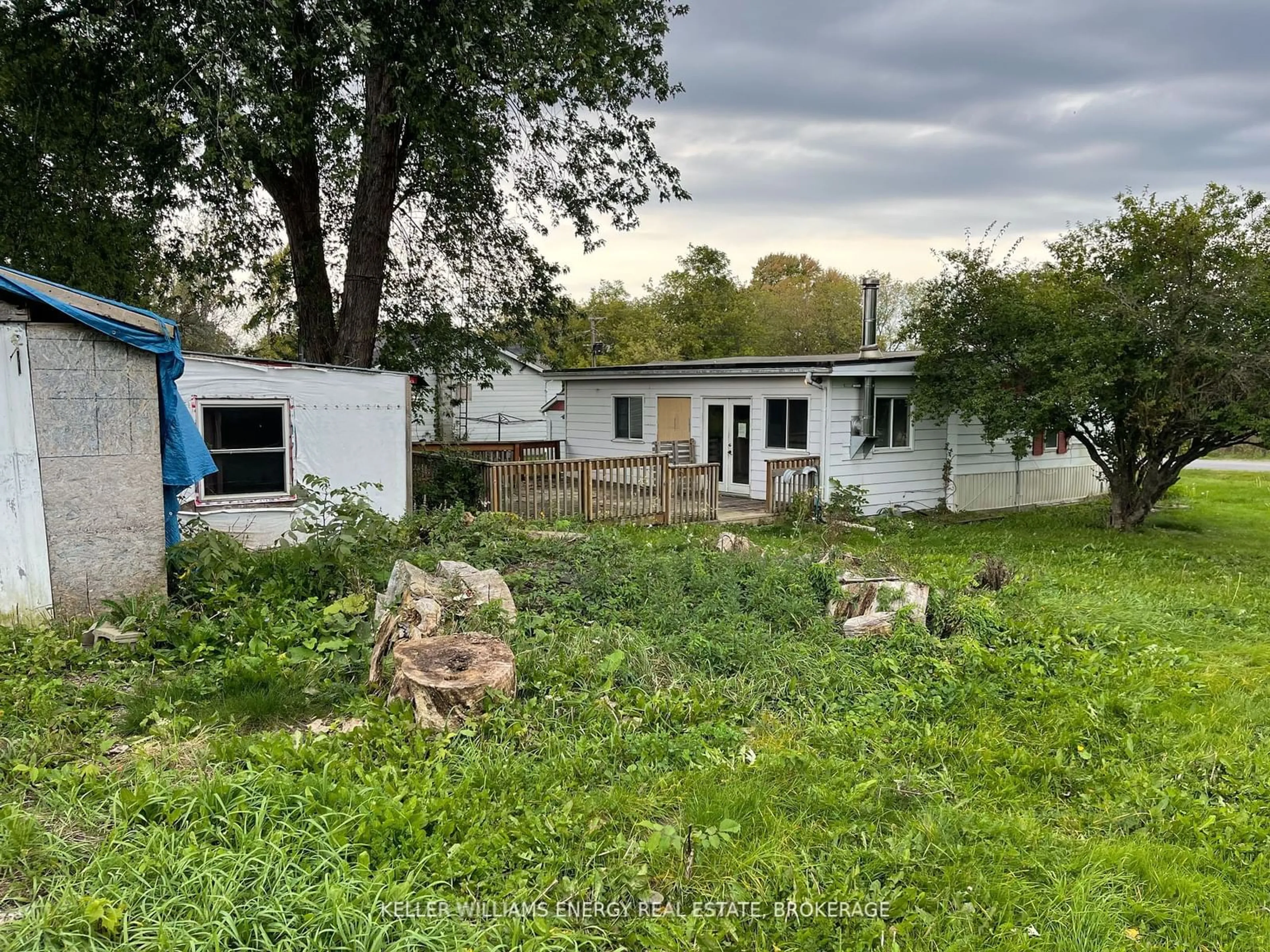 A pic from outside/outdoor area/front of a property/back of a property/a pic from drone, water/lake/river/ocean view for 251 Queen St, Tyendinaga Ontario K0K 3A0