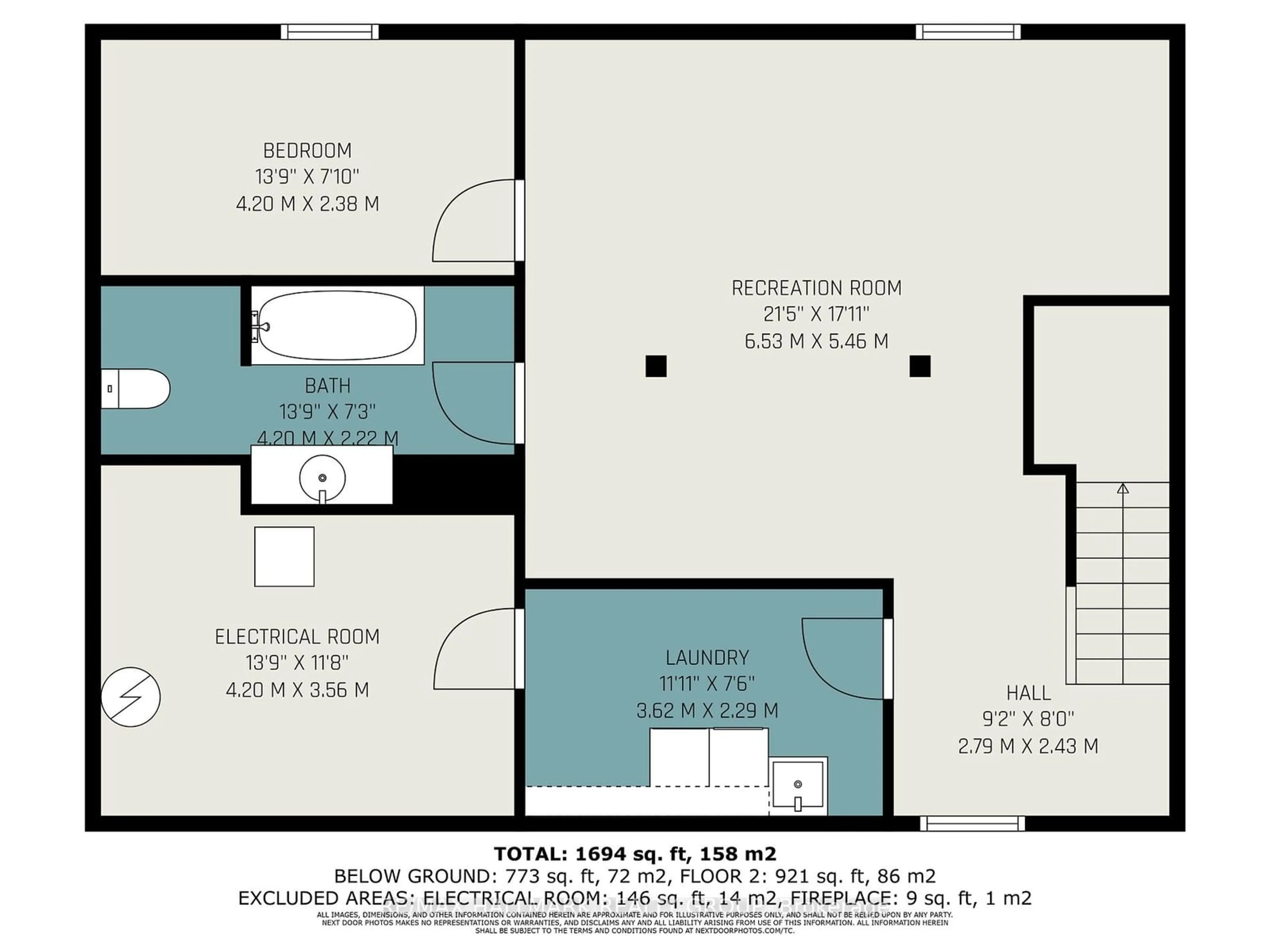 Floor plan for 1467 Lepage Ave, Carlington - Central Park Ontario K1Z 8C8