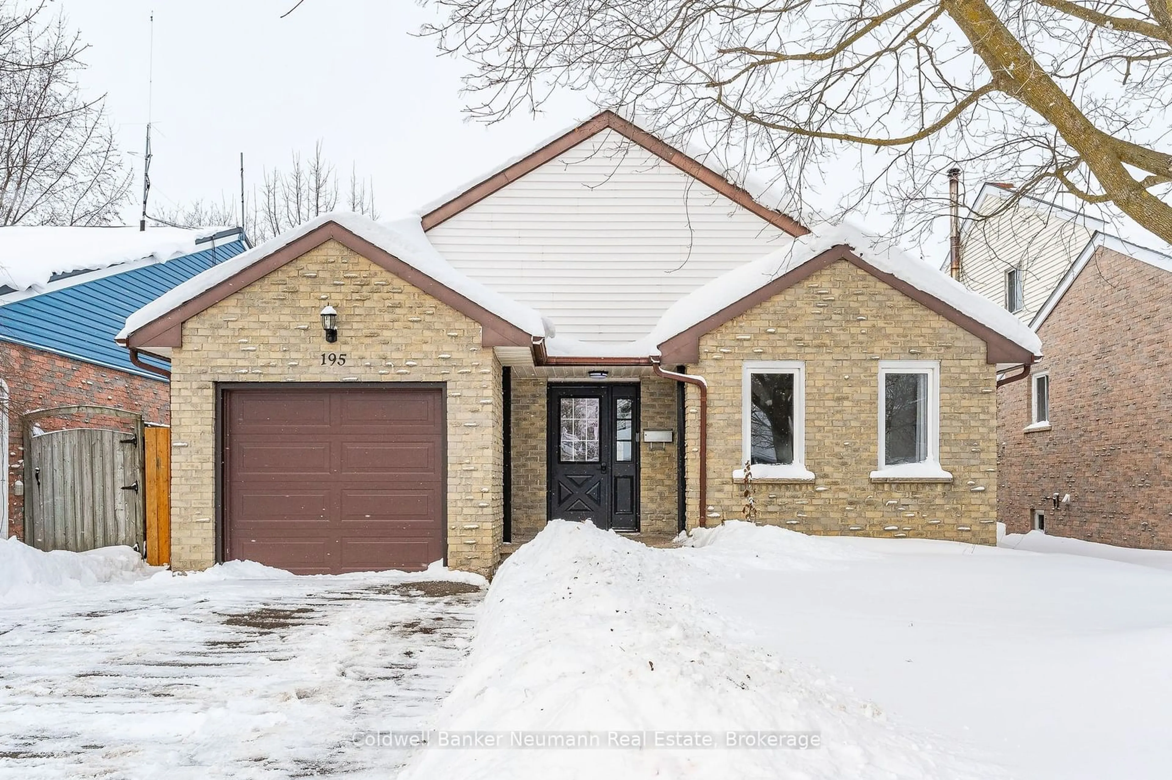 Home with brick exterior material, street for 195 Parkside Dr, Centre Wellington Ontario N1M 3E7