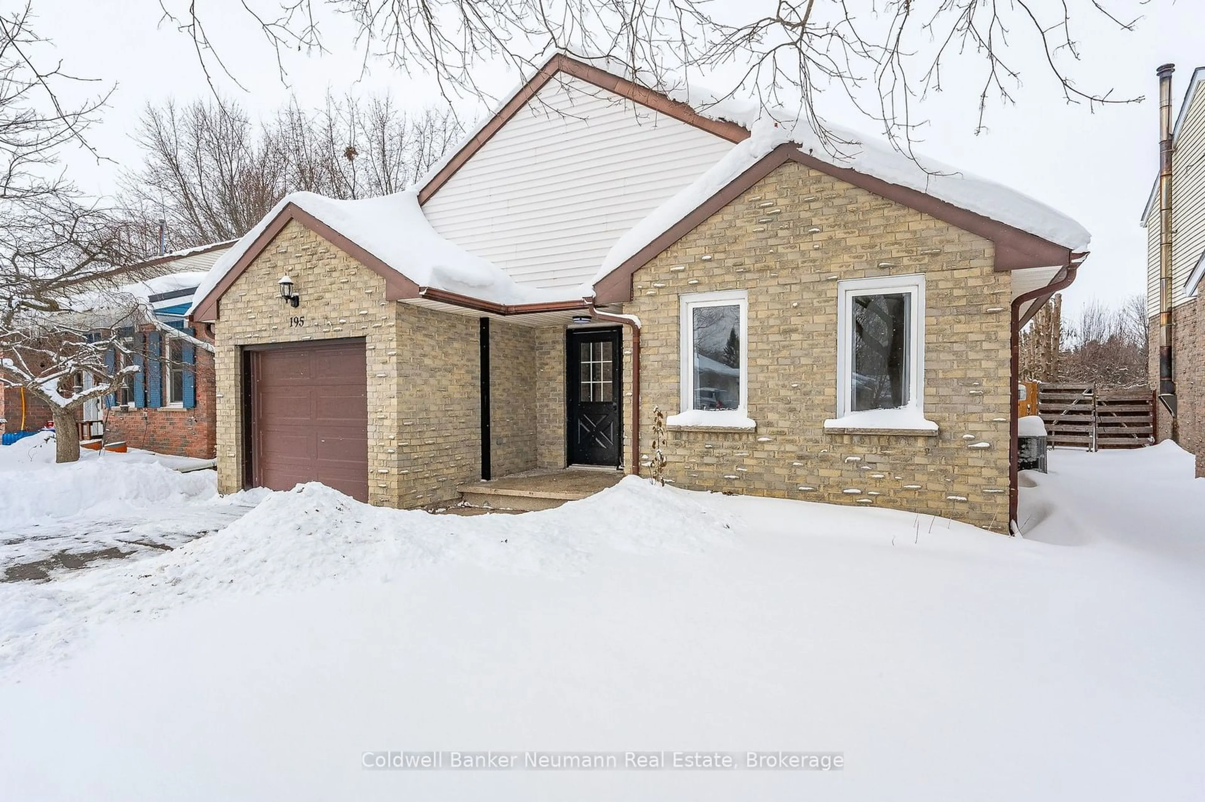 Home with brick exterior material, street for 195 Parkside Dr, Centre Wellington Ontario N1M 3E7