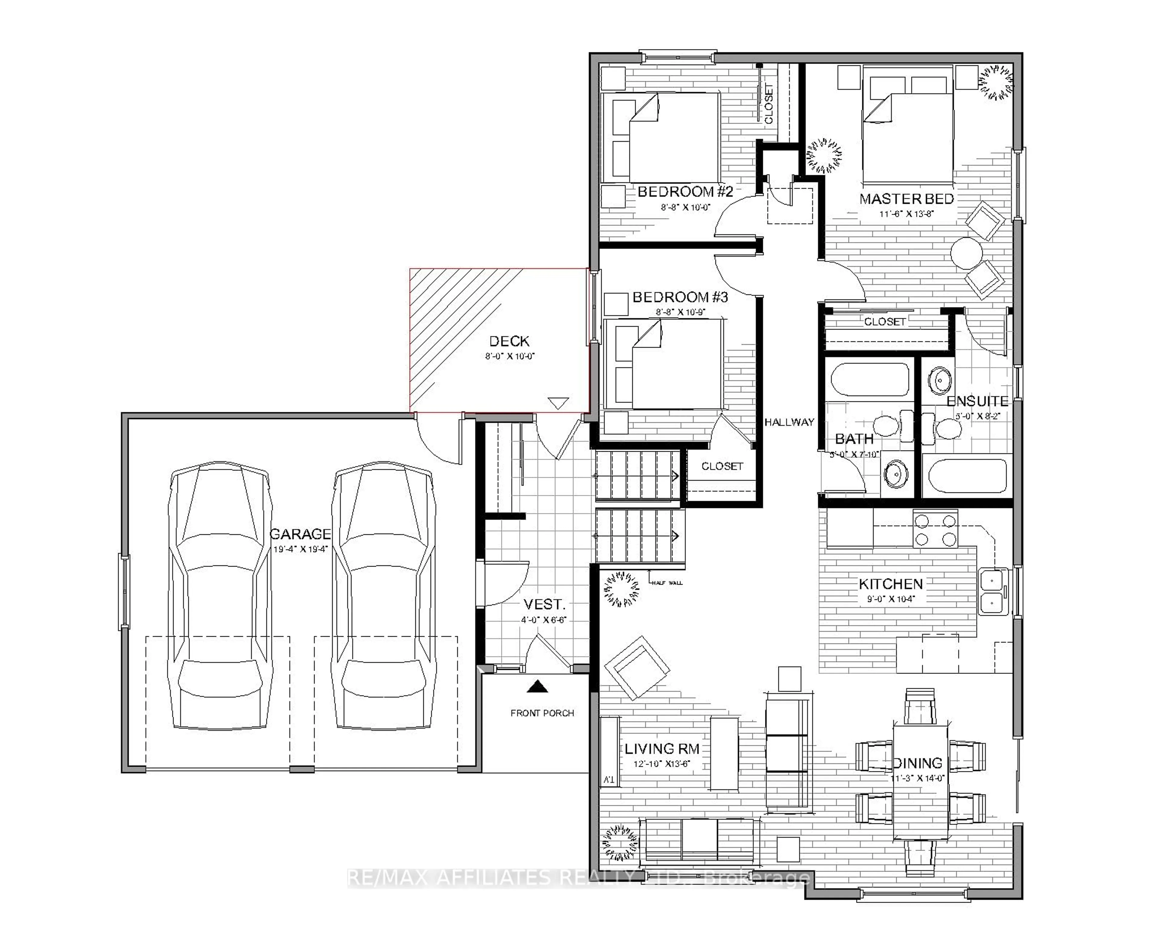 Floor plan for Lot 94 Mcguire Rd, Montague Ontario K7A 4S4