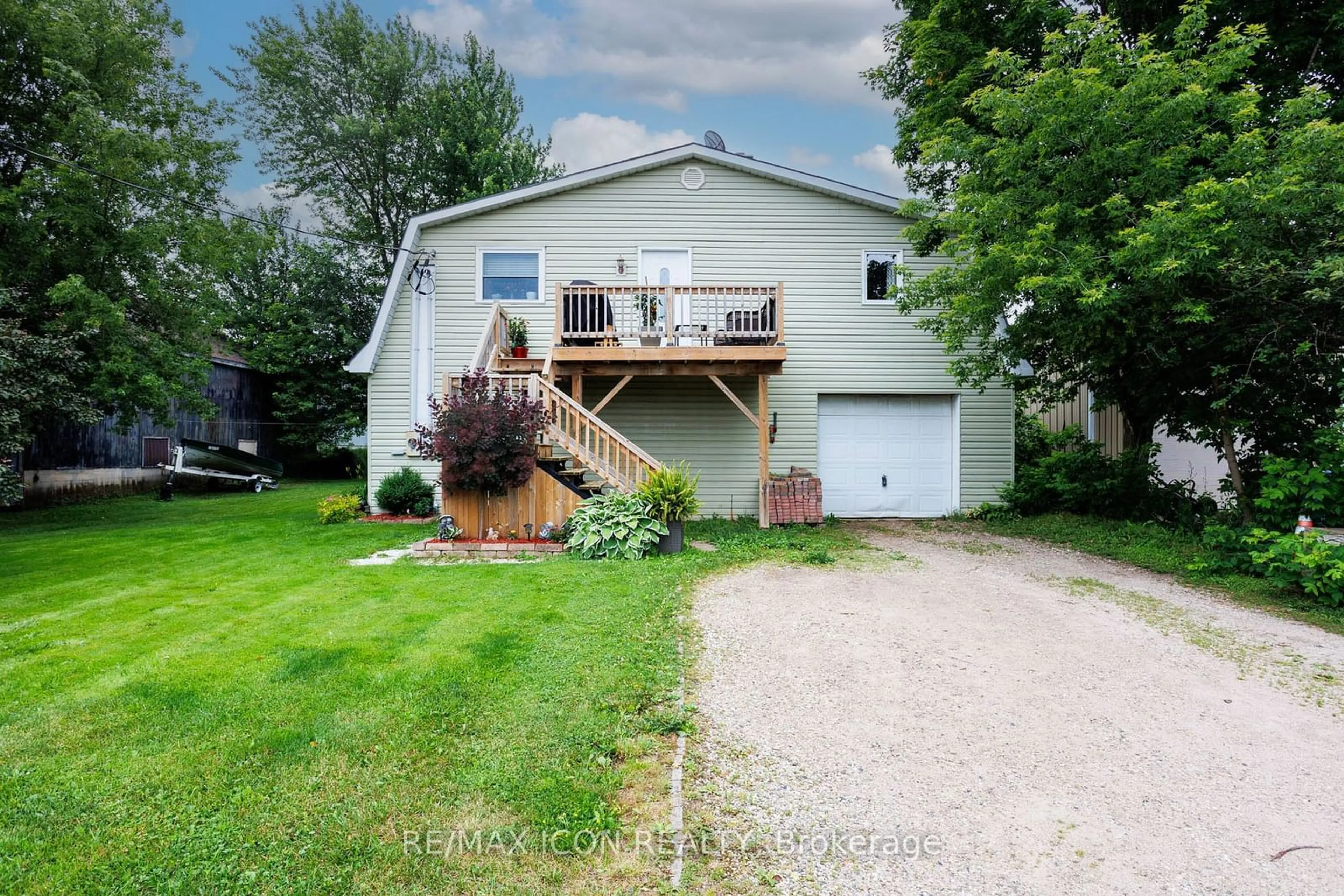 A pic from outside/outdoor area/front of a property/back of a property/a pic from drone, street for 392008 Grey 109 Rd, Southgate Ontario N0G 2A0