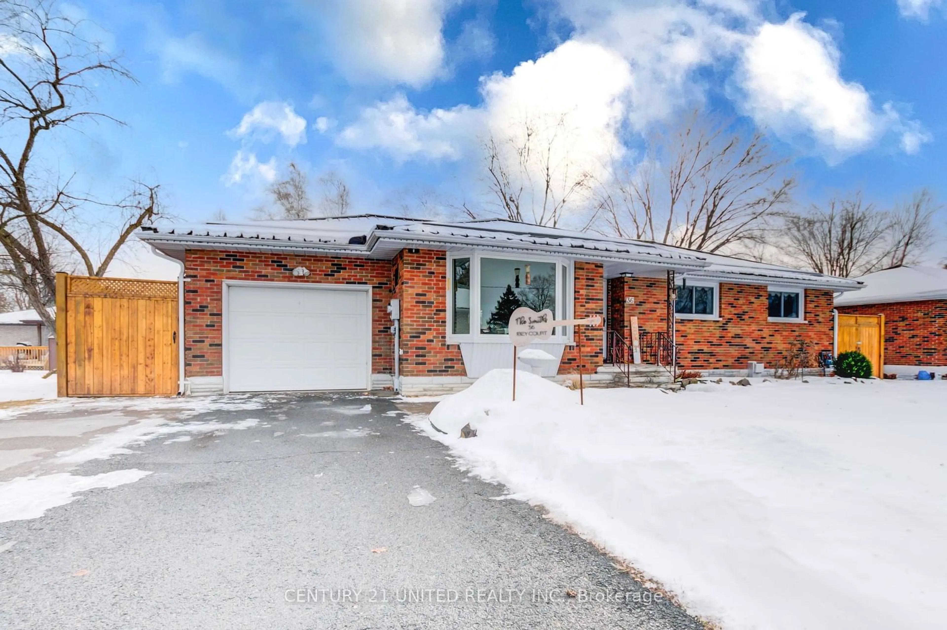 Home with brick exterior material, street for 36 Ibey Crt, Trent Hills Ontario K0L 1L0