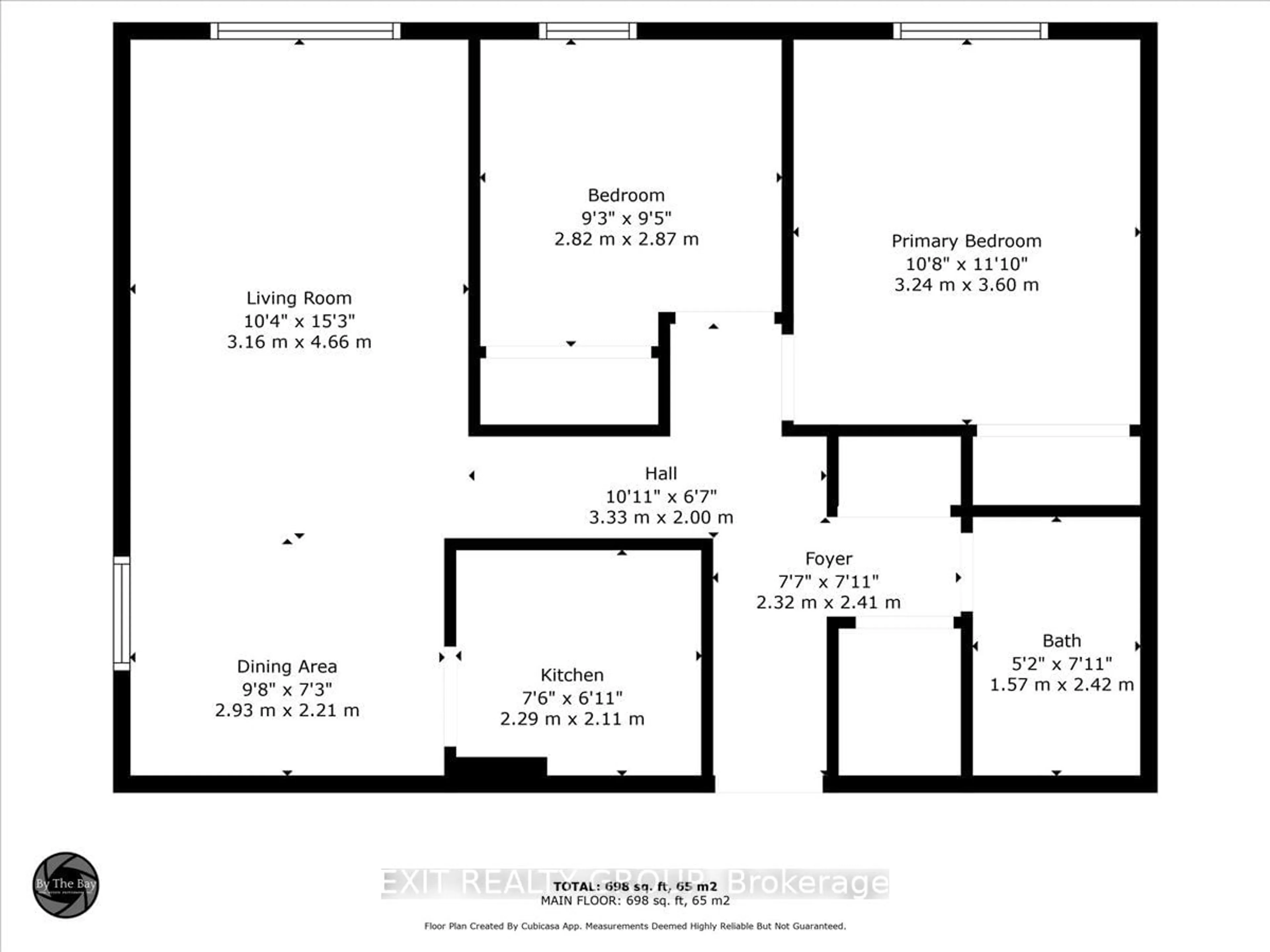 Floor plan for 80 Grier St #102, Belleville Ontario K8P 3A3