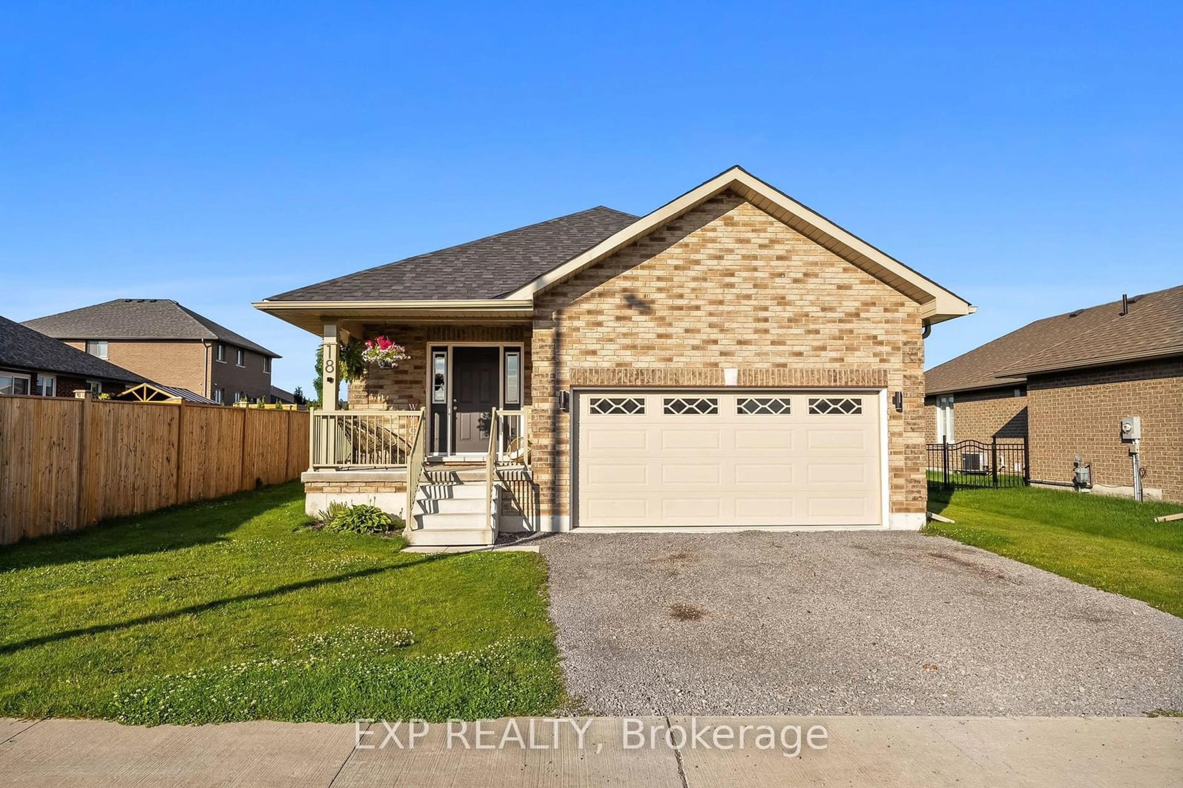 Home with brick exterior material, street for 18 Noah Lane, Asphodel-Norwood Ontario K0L 2V0