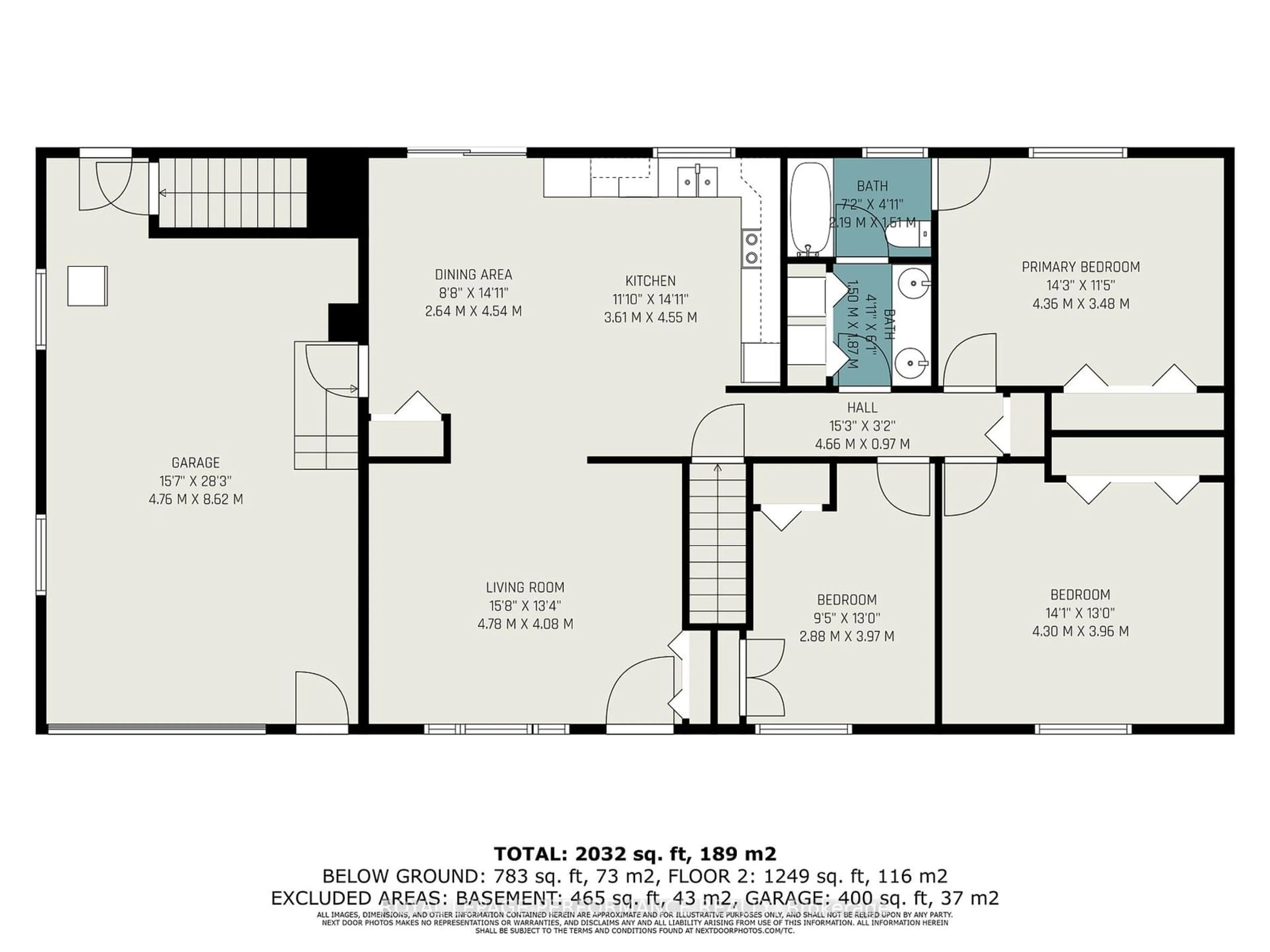 Floor plan for 1581 St Jacques Rd, Russell Ontario K0A 1W0