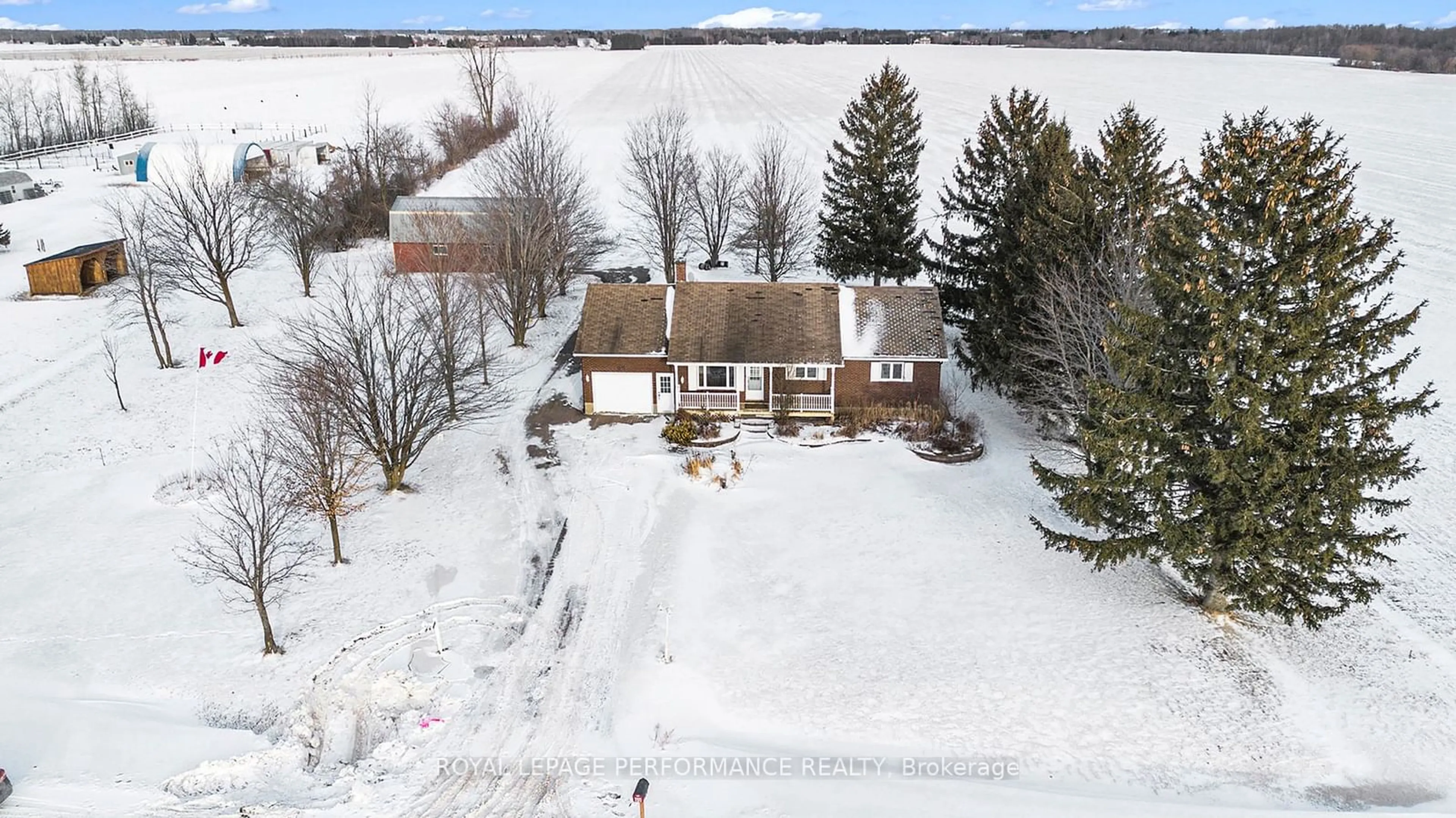 A pic from outside/outdoor area/front of a property/back of a property/a pic from drone, street for 1581 St Jacques Rd, Russell Ontario K0A 1W0