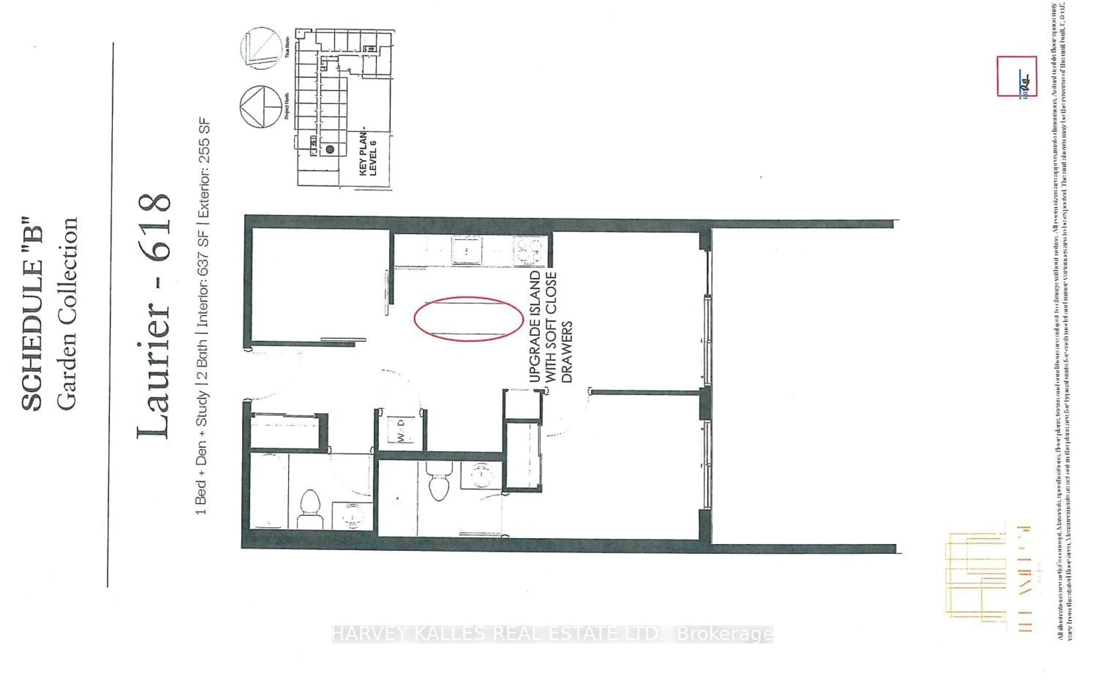 Floor plan for 401 Shellard Lane #618, Brantford Ontario N3T 5L5