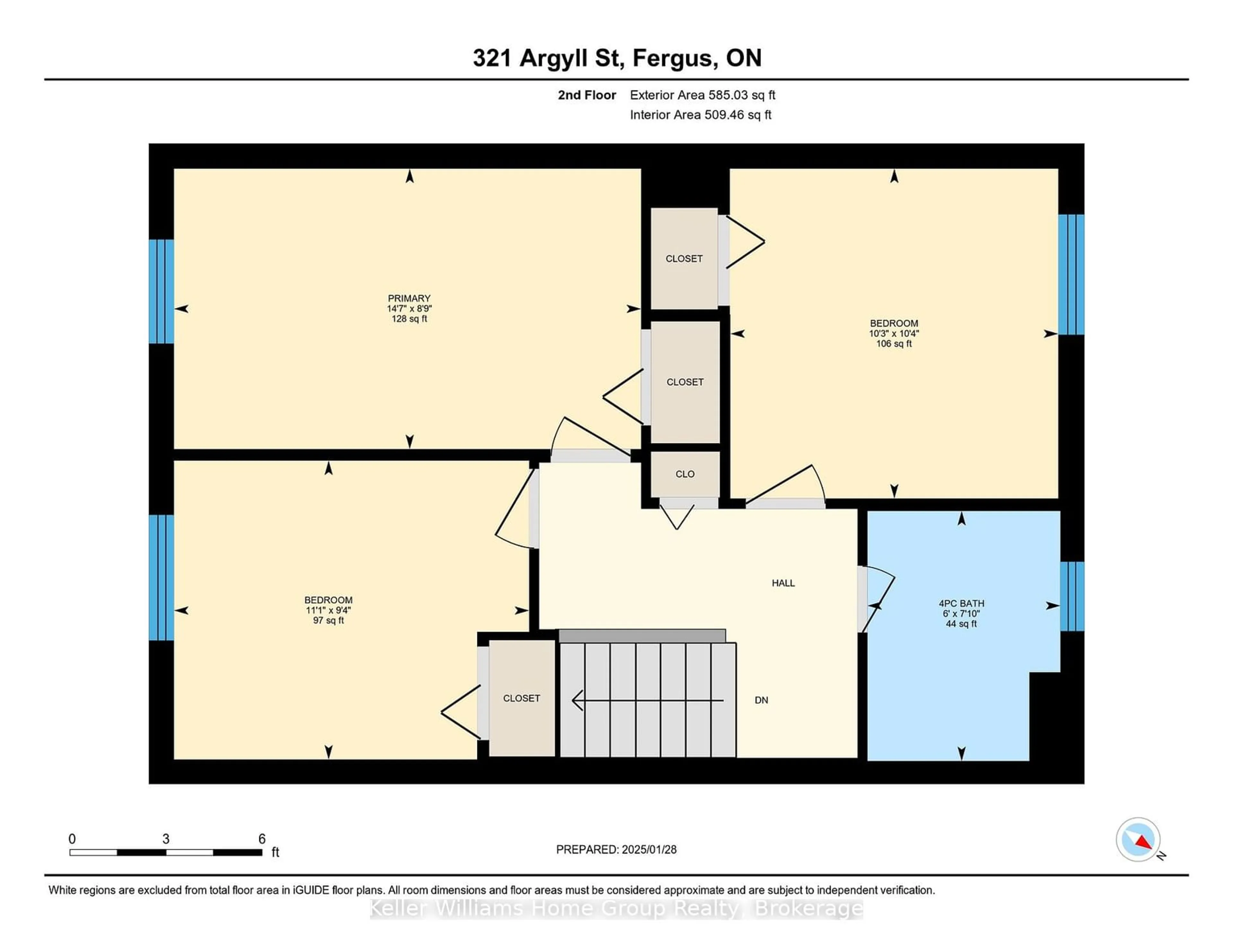 Floor plan for 321 Argyll St, Centre Wellington Ontario N1M 2Y4