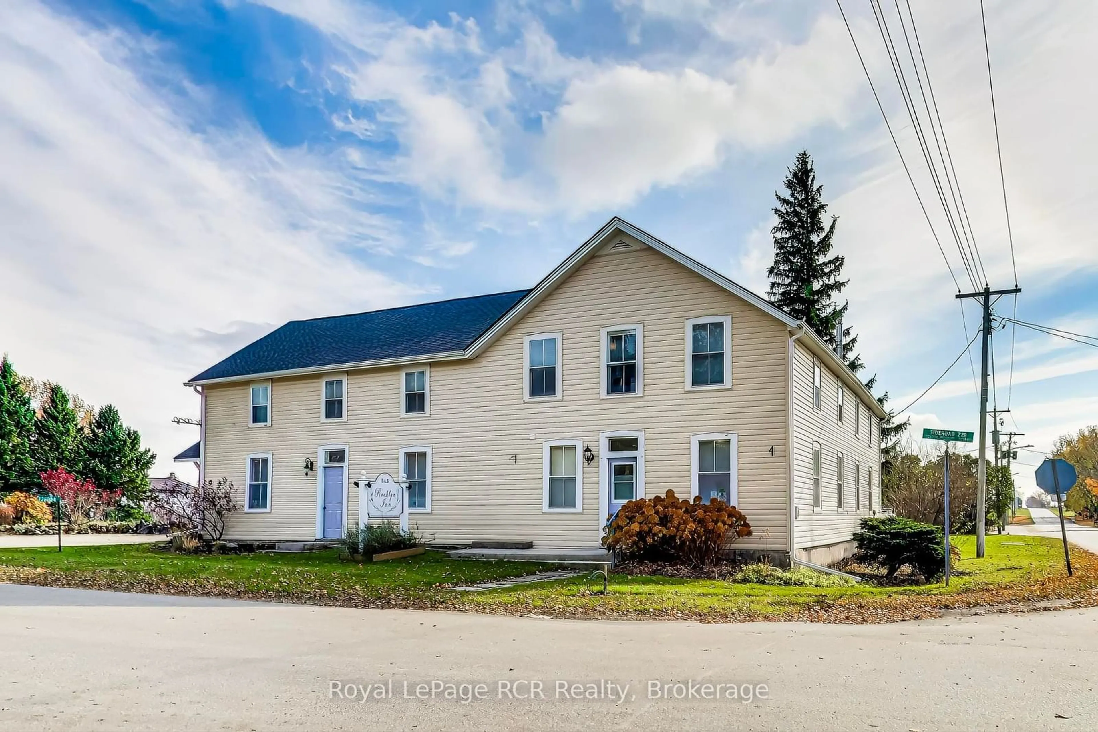 A pic from outside/outdoor area/front of a property/back of a property/a pic from drone, building for 726004 22B Sdrd, Grey Highlands Ontario N4L 1W6