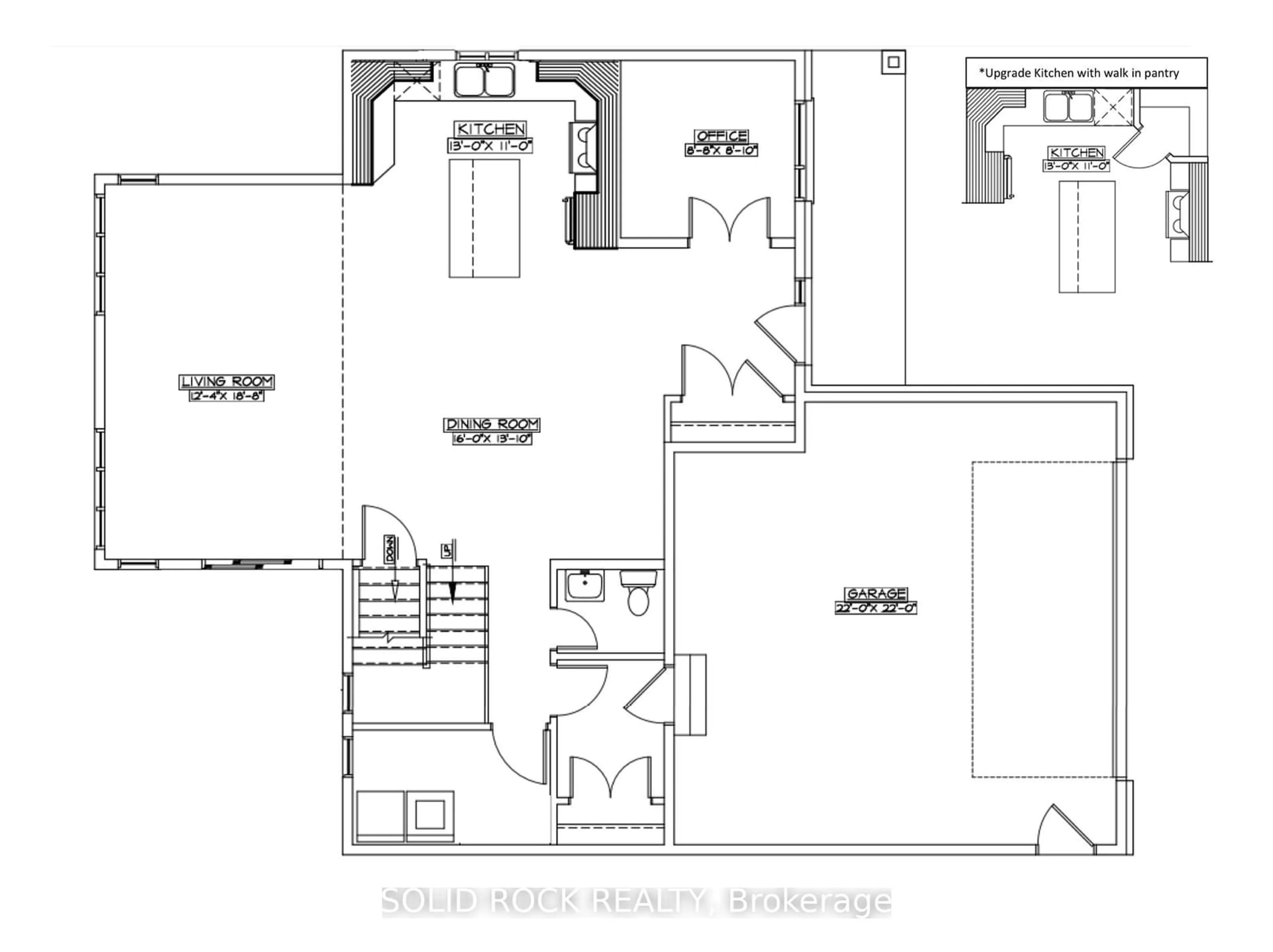 Floor plan for 63 Chateauguay St, Russell Ontario K0A 1W0