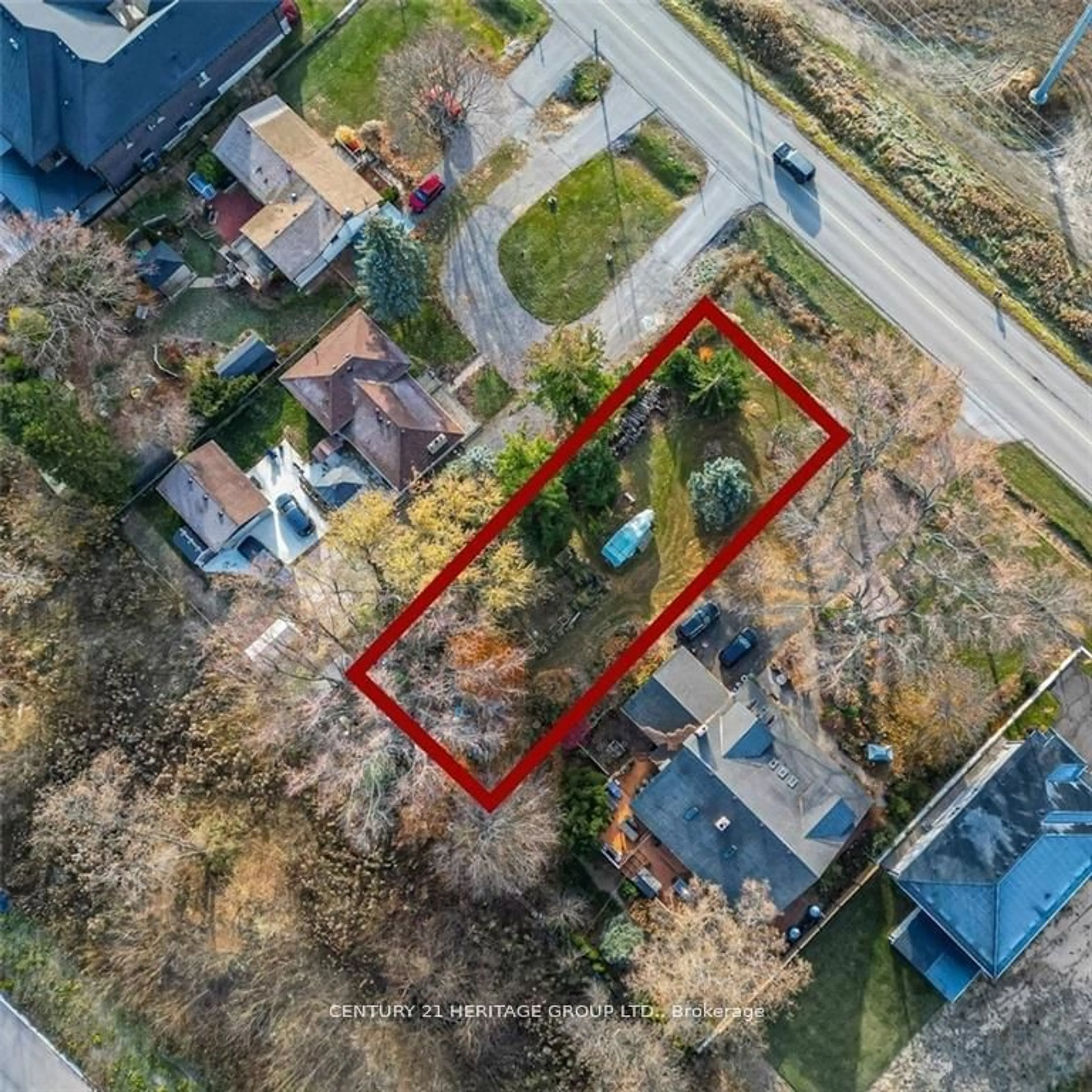 A pic from outside/outdoor area/front of a property/back of a property/a pic from drone, street for 9868 TWENTY Rd, Hamilton Ontario L0R 1W0