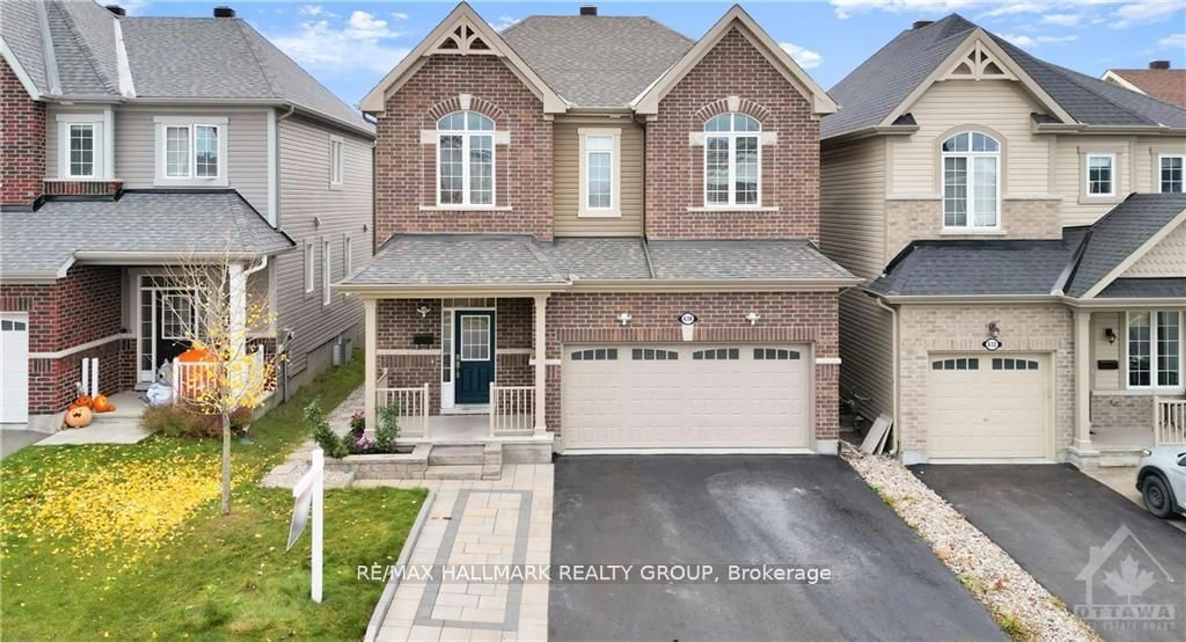 Home with brick exterior material, street for 634 SILVER SPRUCE Way, Kanata Ontario K2M 0L2