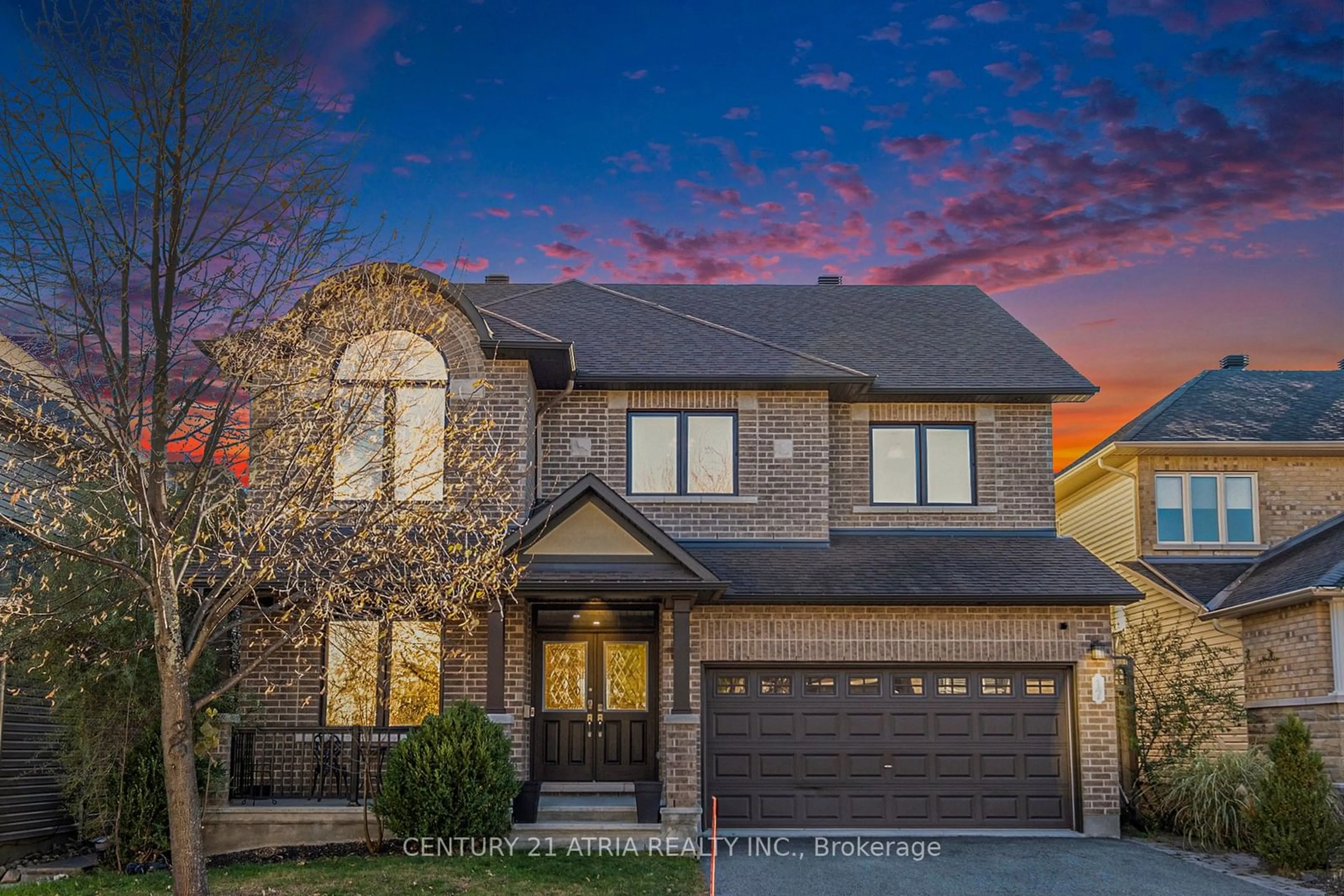 Home with brick exterior material, street for 17 Rutherglen Terr, Kanata Ontario K2K 3A5