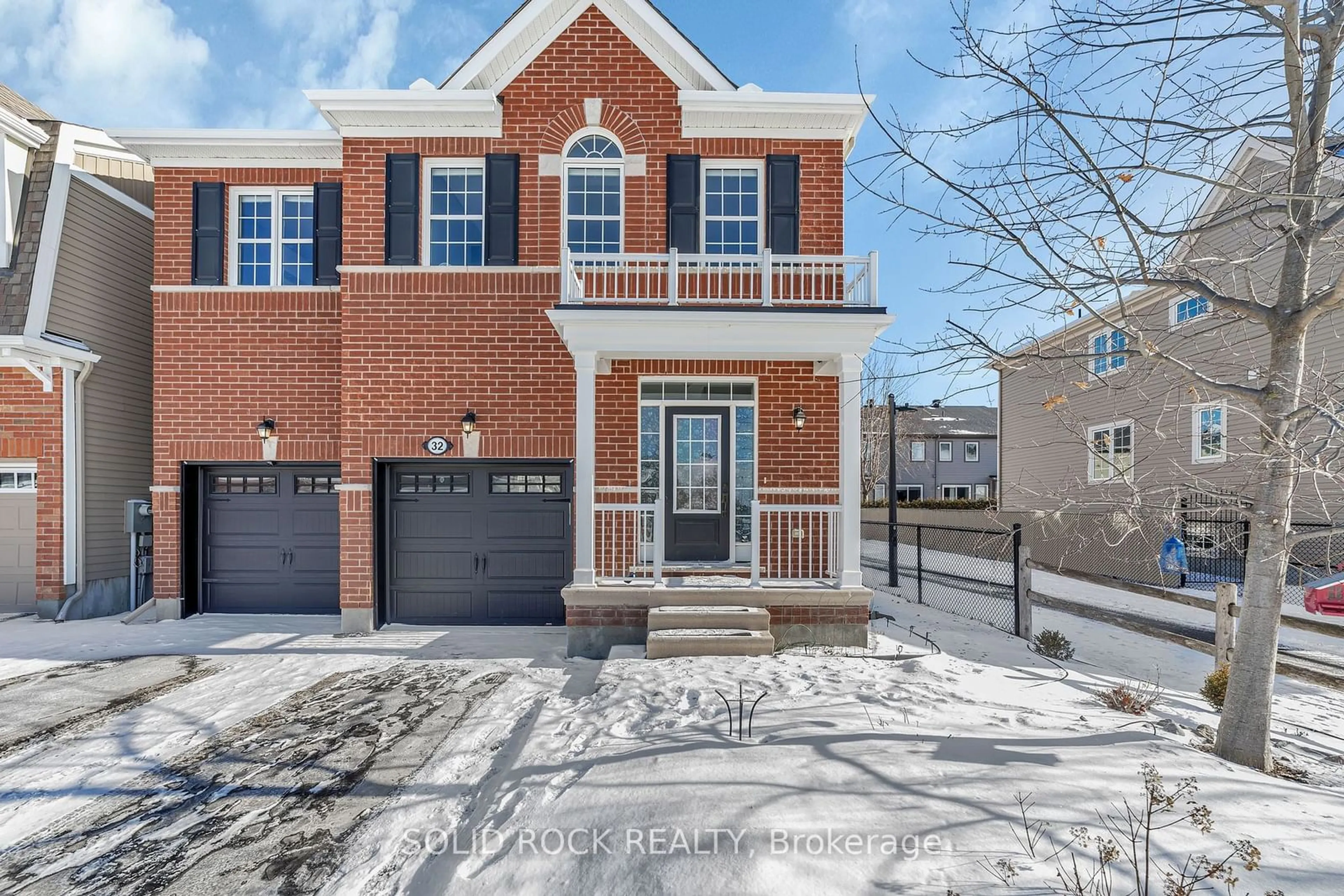 Home with brick exterior material, street for 32 Solaris Dr, Kanata Ontario K2M 0L6