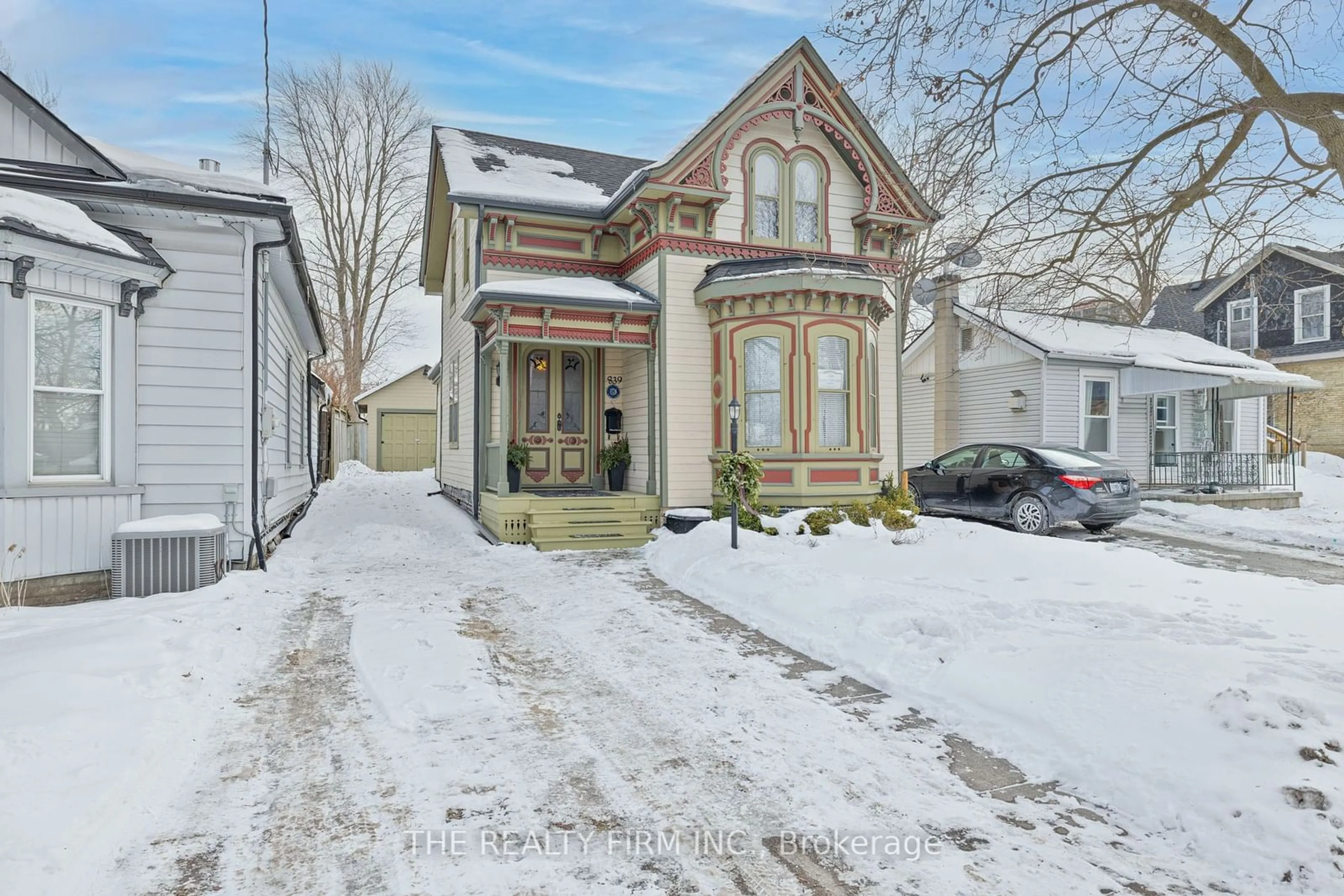 Home with brick exterior material, street for 839 Queens Ave, London Ontario N5W 3H7