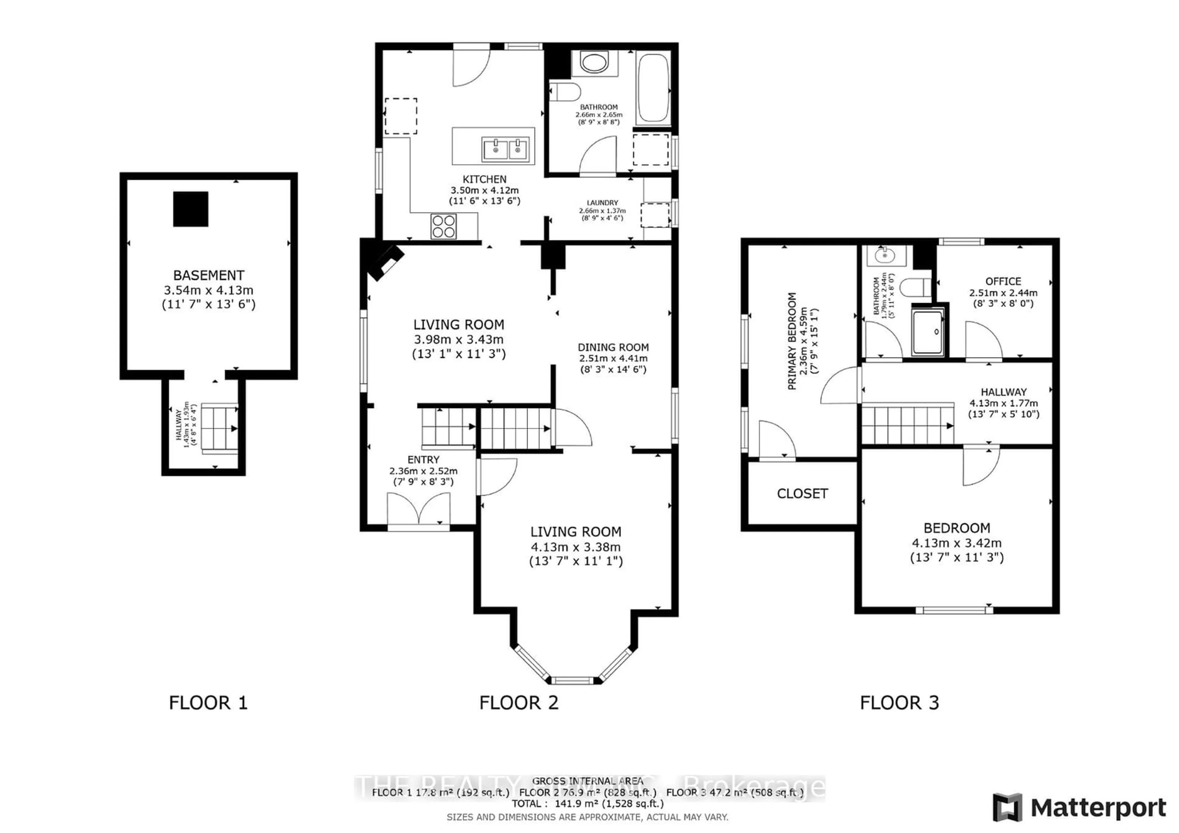 Floor plan for 839 Queens Ave, London Ontario N5W 3H7