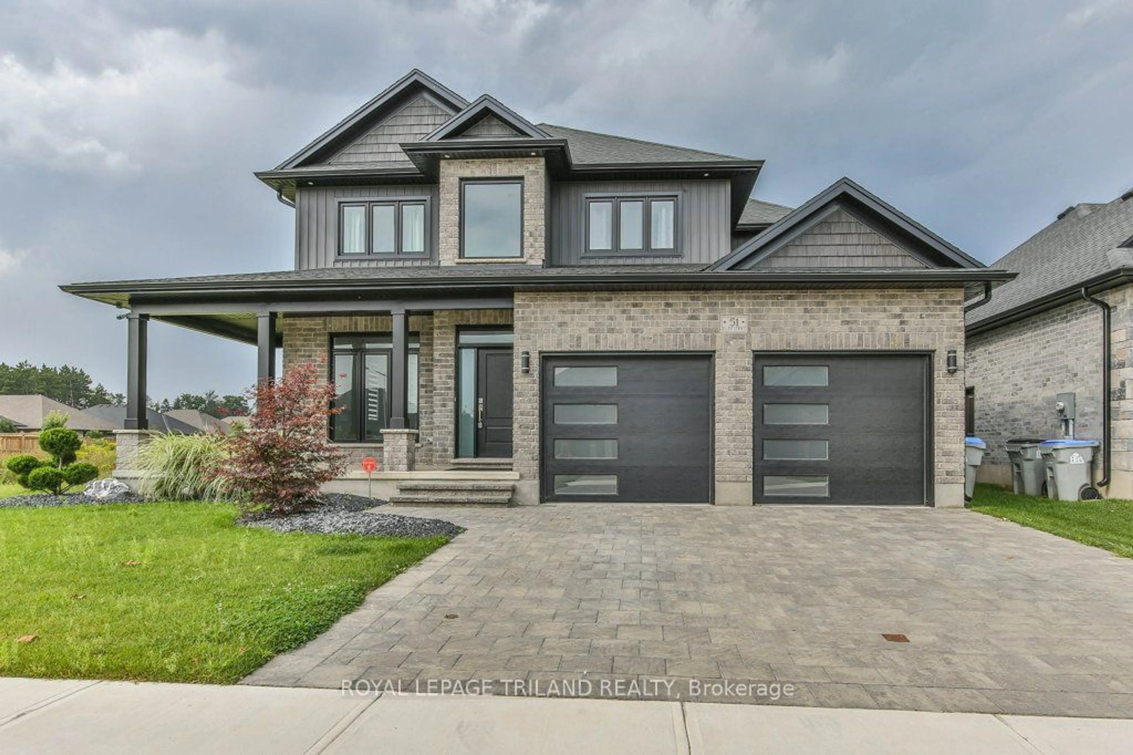 Home with brick exterior material, street for 51 ELLIOTT St, Strathroy-Caradoc Ontario N7G 3H4