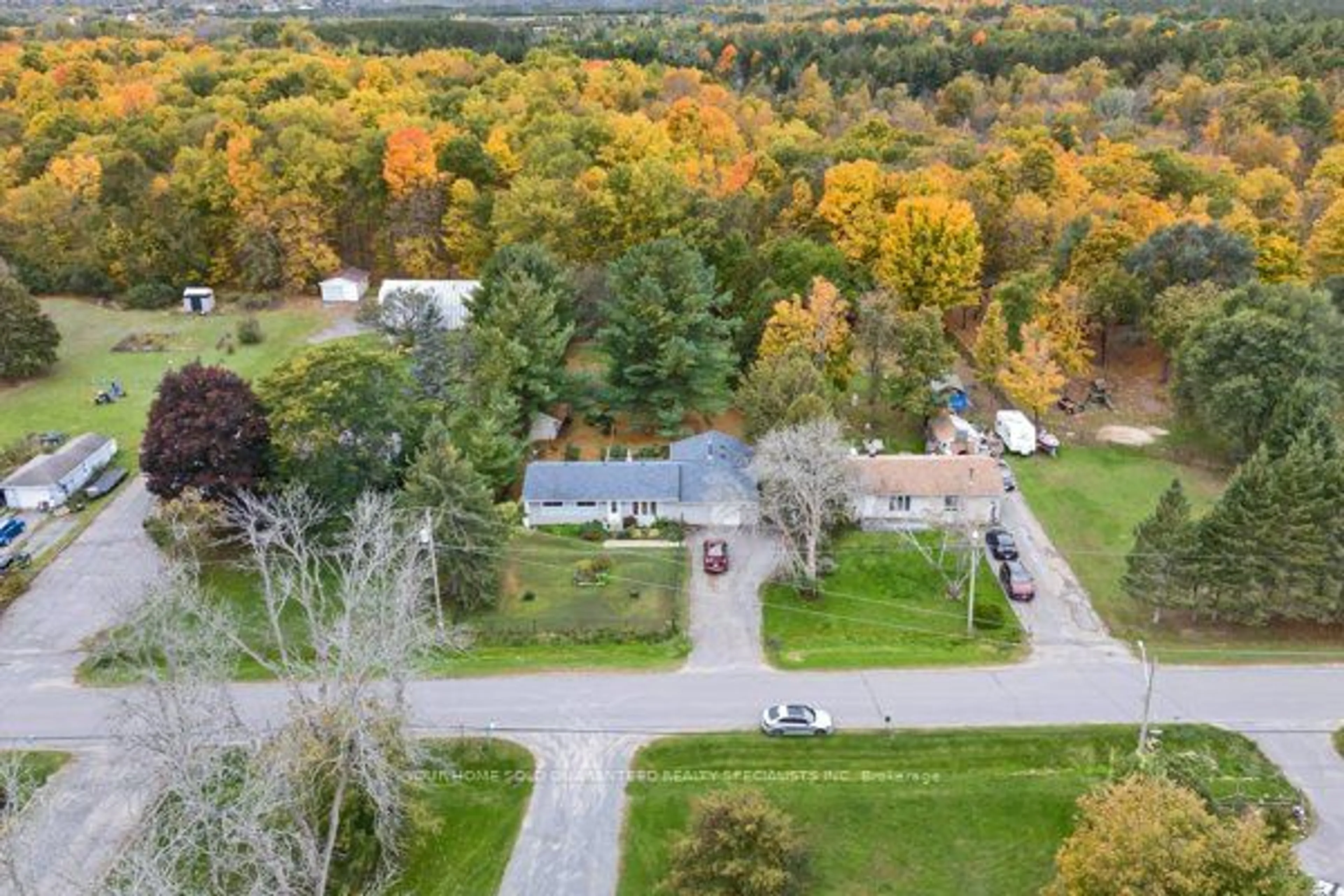 A pic from outside/outdoor area/front of a property/back of a property/a pic from drone, unknown for 1304 OLD WILTON Rd, Loyalist Ontario K0H 2H0