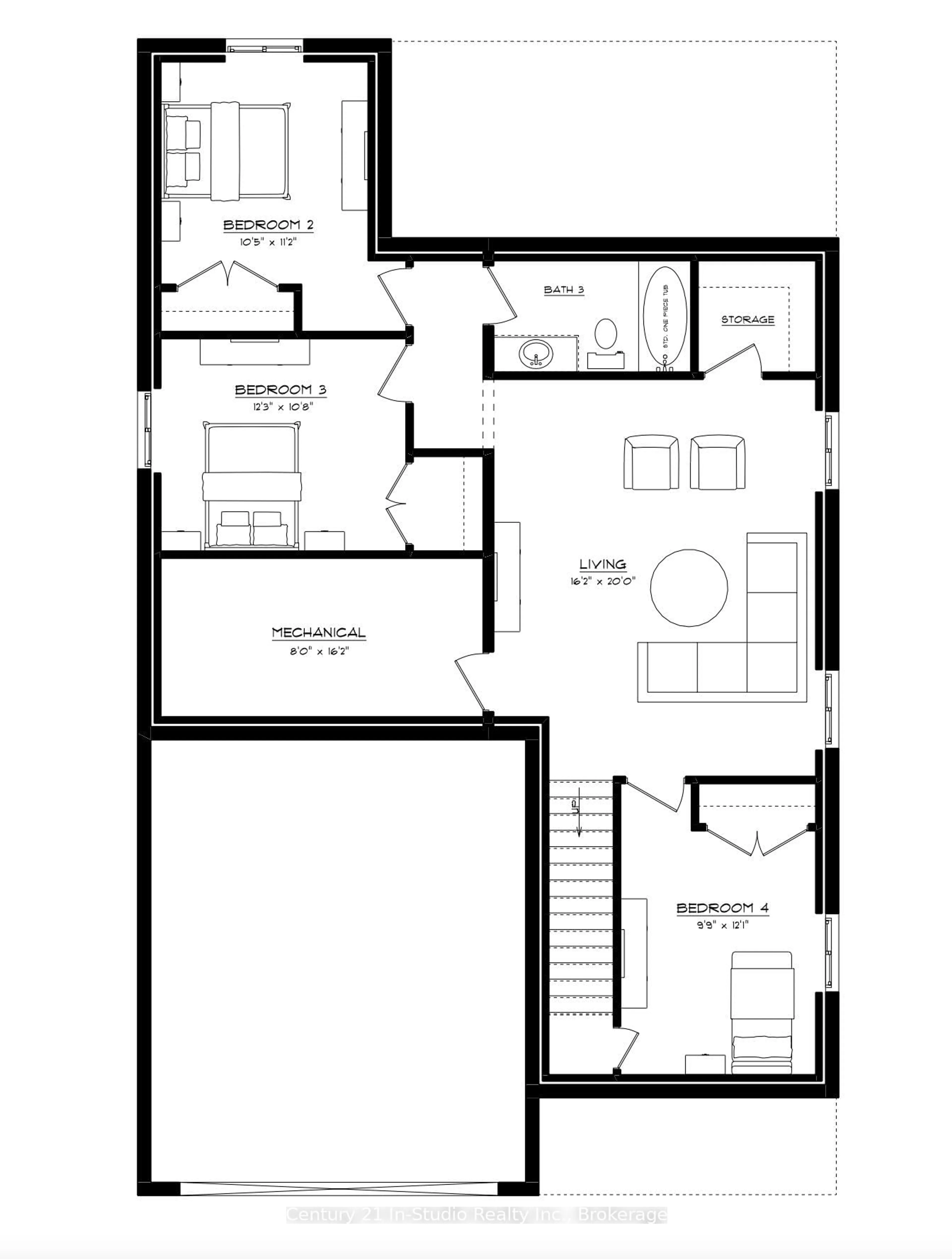 Floor plan for 33 Grenville St, Saugeen Shores Ontario N0H 2L0