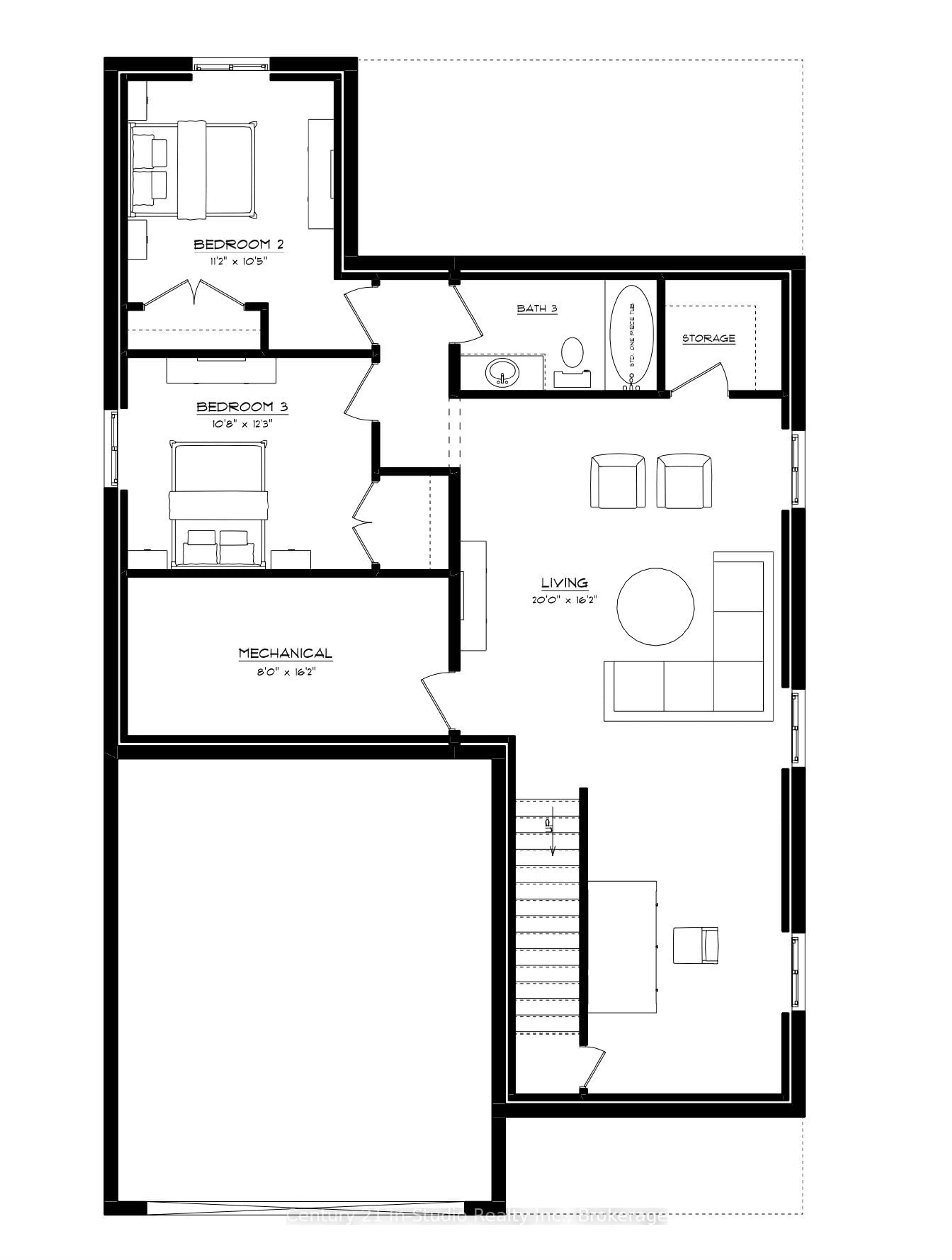 Floor plan for 33 Grenville St, Saugeen Shores Ontario N0H 2L0