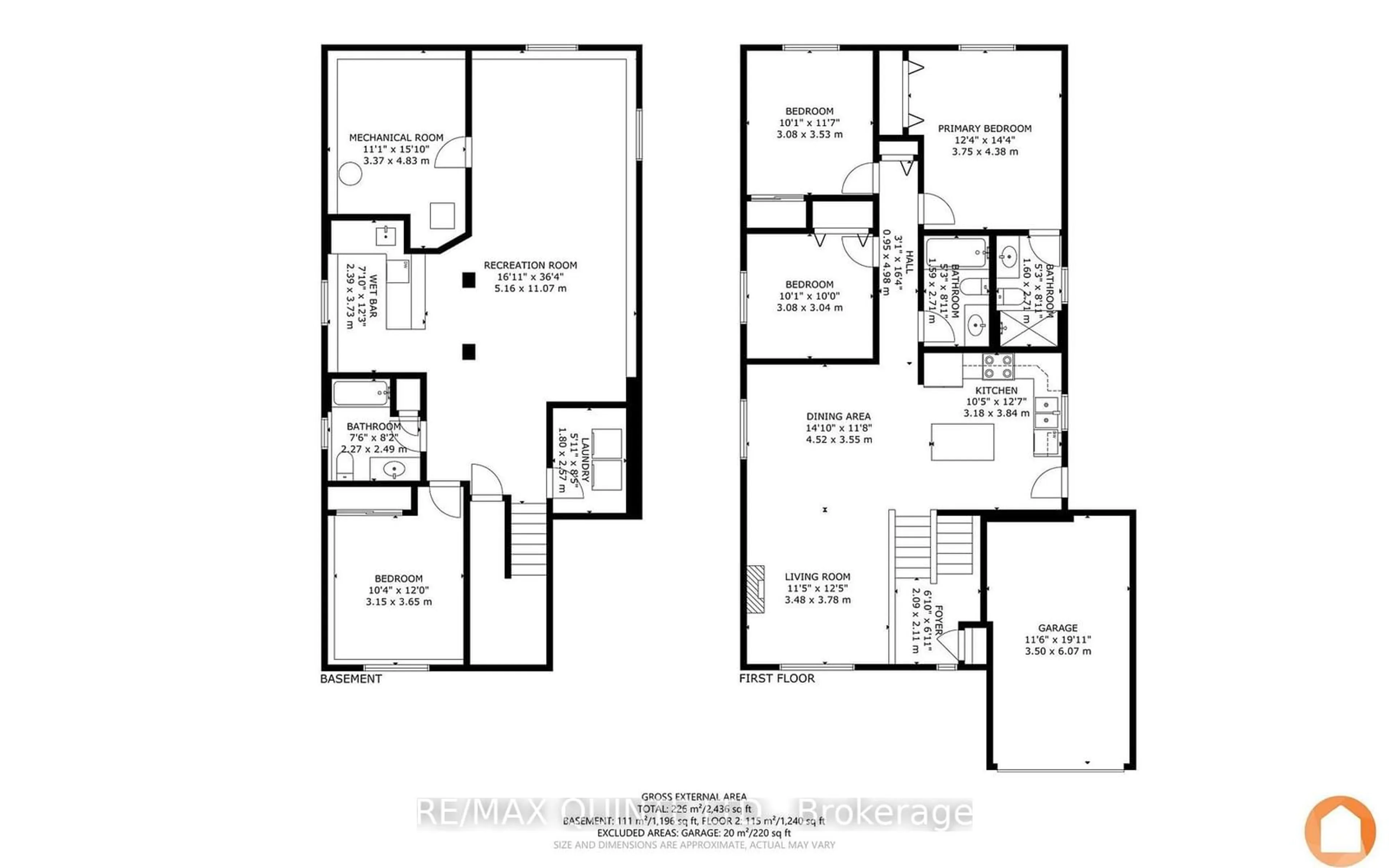 Floor plan for 3 Walnut Cres, Belleville Ontario K8N 0E4