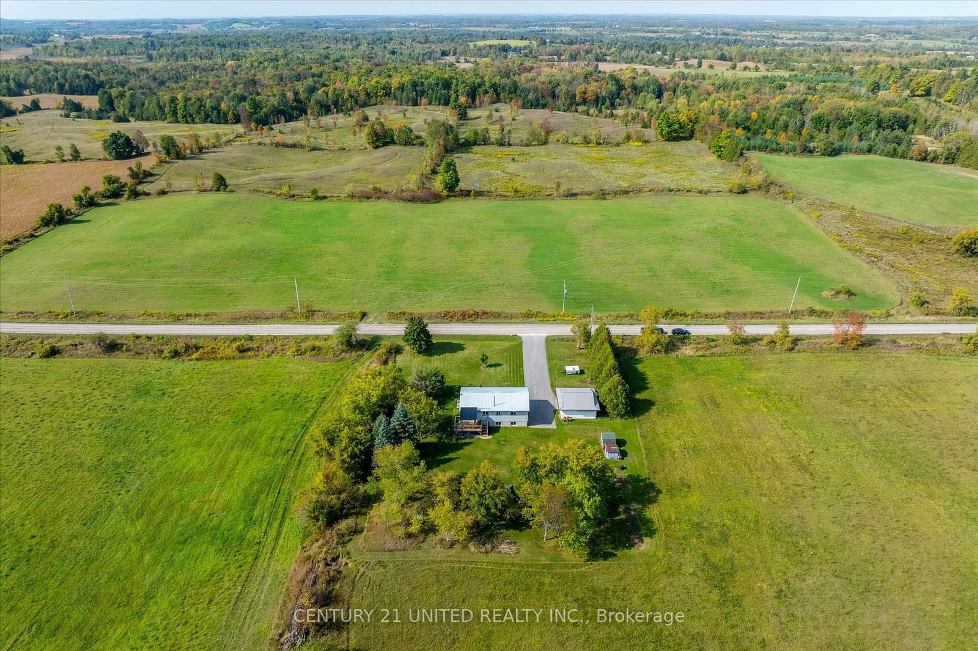 A pic from outside/outdoor area/front of a property/back of a property/a pic from drone, unknown for 2483 Asphodel 6th Line, Asphodel-Norwood Ontario K0L 2V0