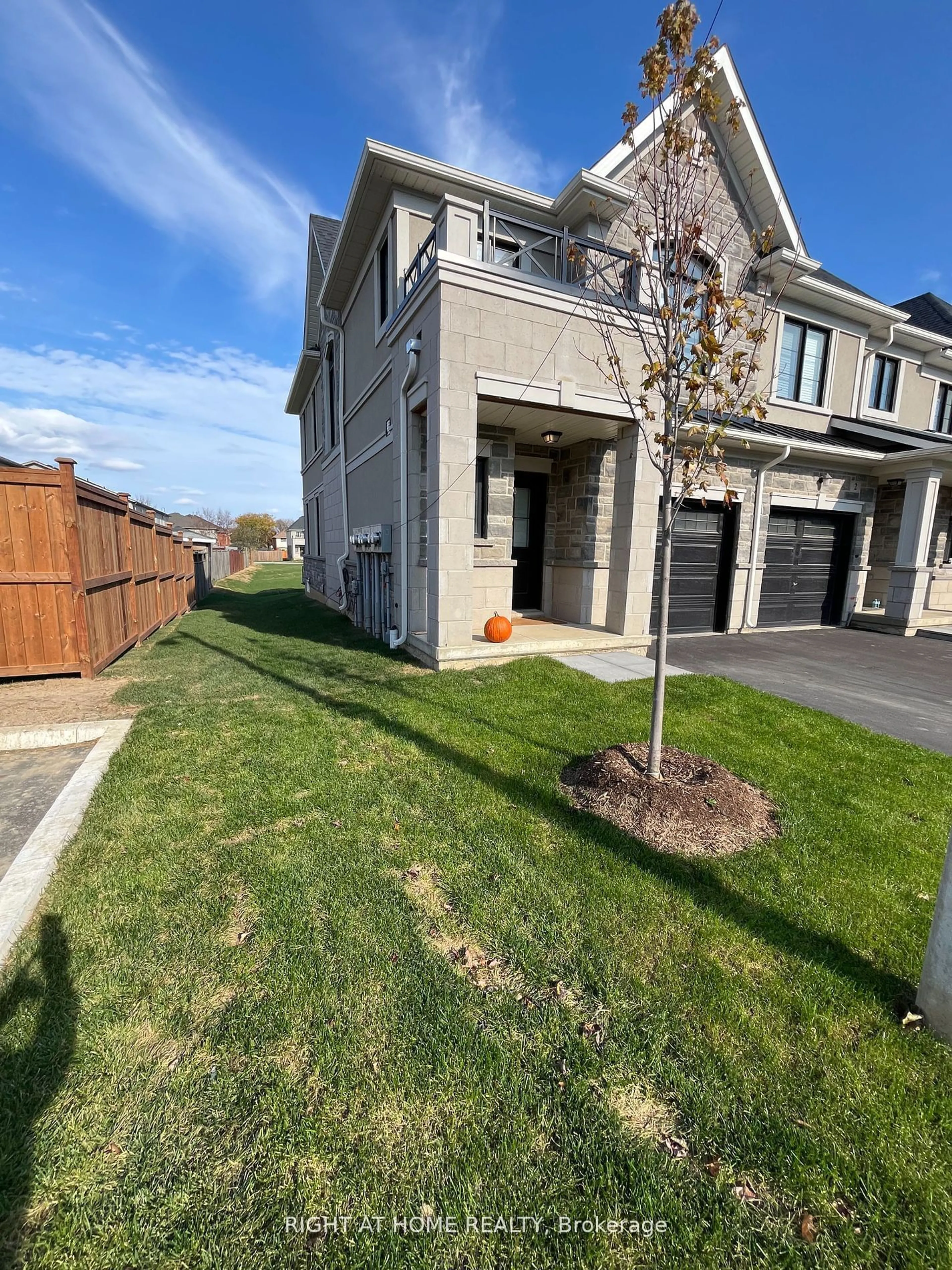 A pic from outside/outdoor area/front of a property/back of a property/a pic from drone, street for 30 MIA Dr #1, Hamilton Ontario L9B 0K1