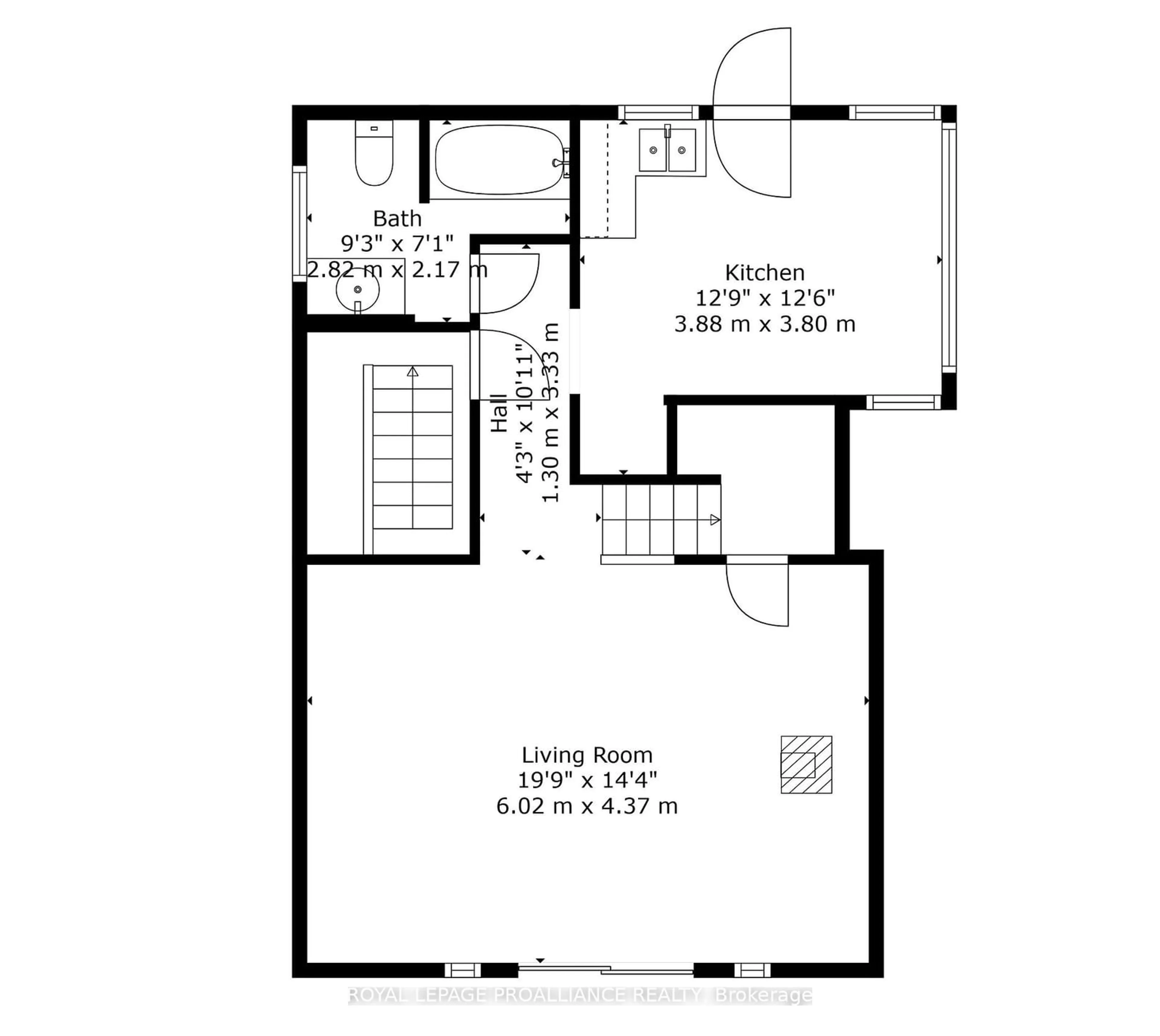 Floor plan for 86 Rolling Banks Rd #16A, Alnwick/Haldimand Ontario K0K 2X0