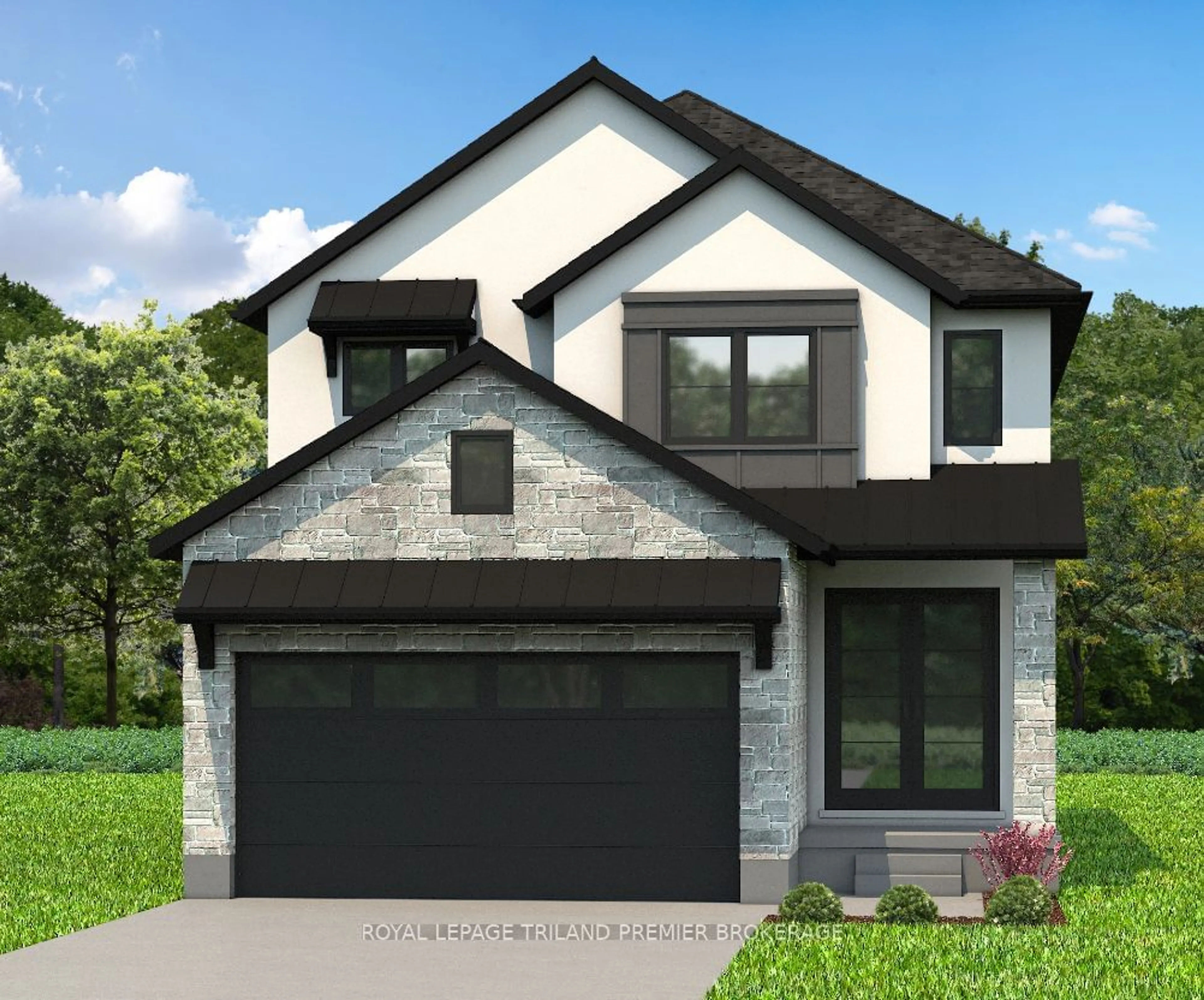 Home with brick exterior material, street for 1382 BUSH HILL LINK, London Ontario N6G 0X6