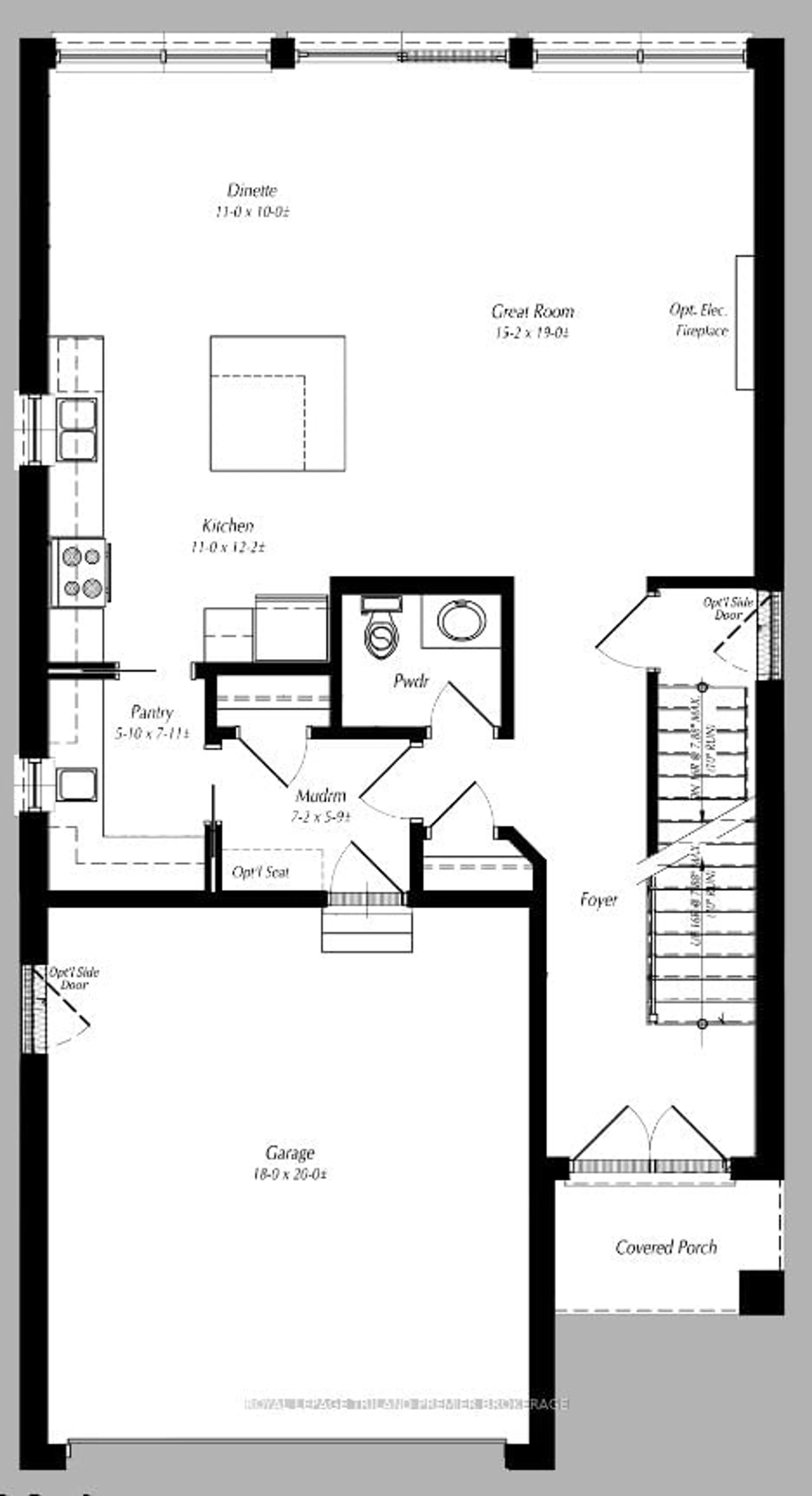 Floor plan for 1382 BUSH HILL LINK, London Ontario N6G 0X6