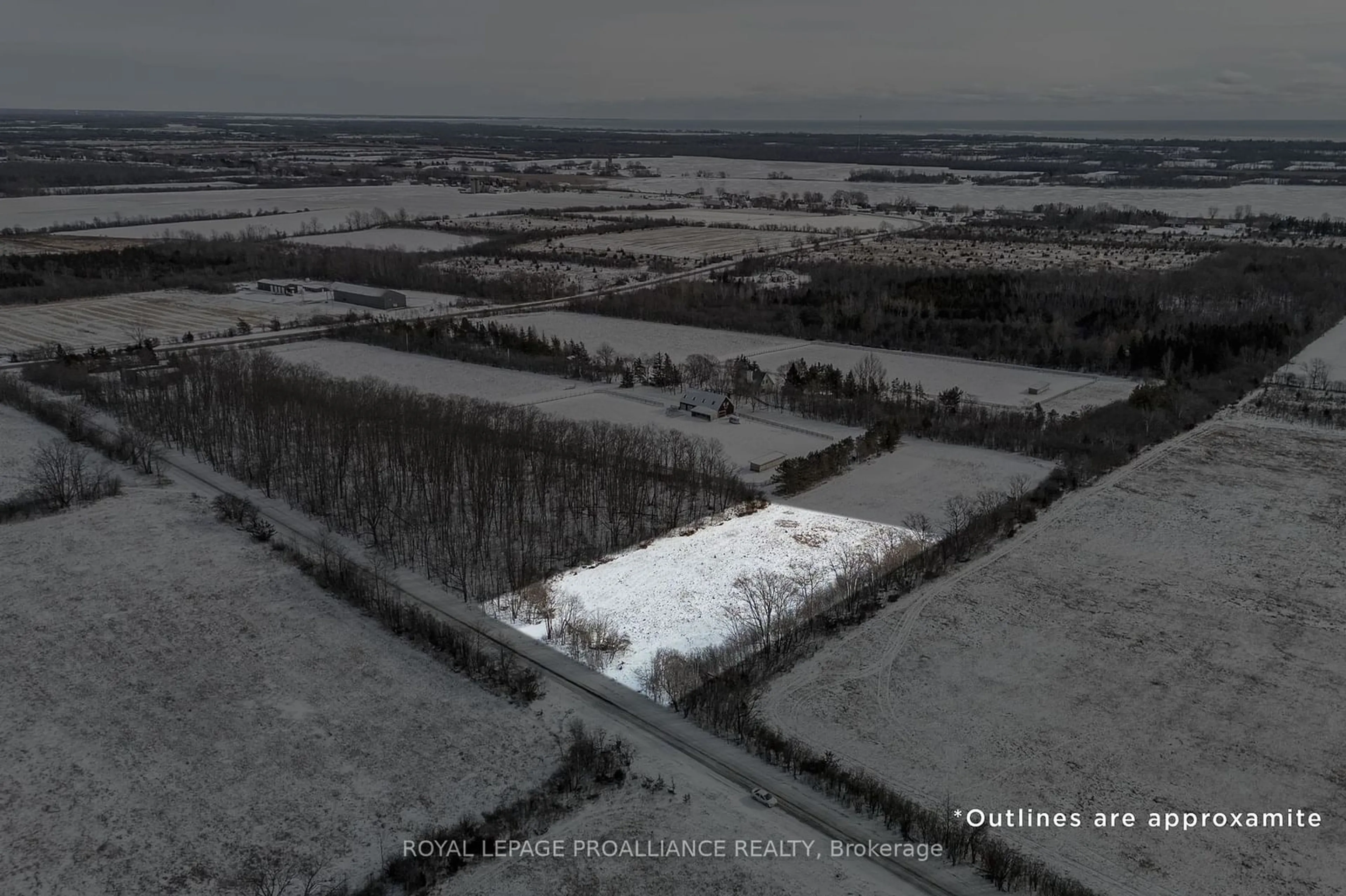 A pic from outside/outdoor area/front of a property/back of a property/a pic from drone, unknown for 69 Partridge Hollow Rd, Prince Edward County Ontario K0K 1T0