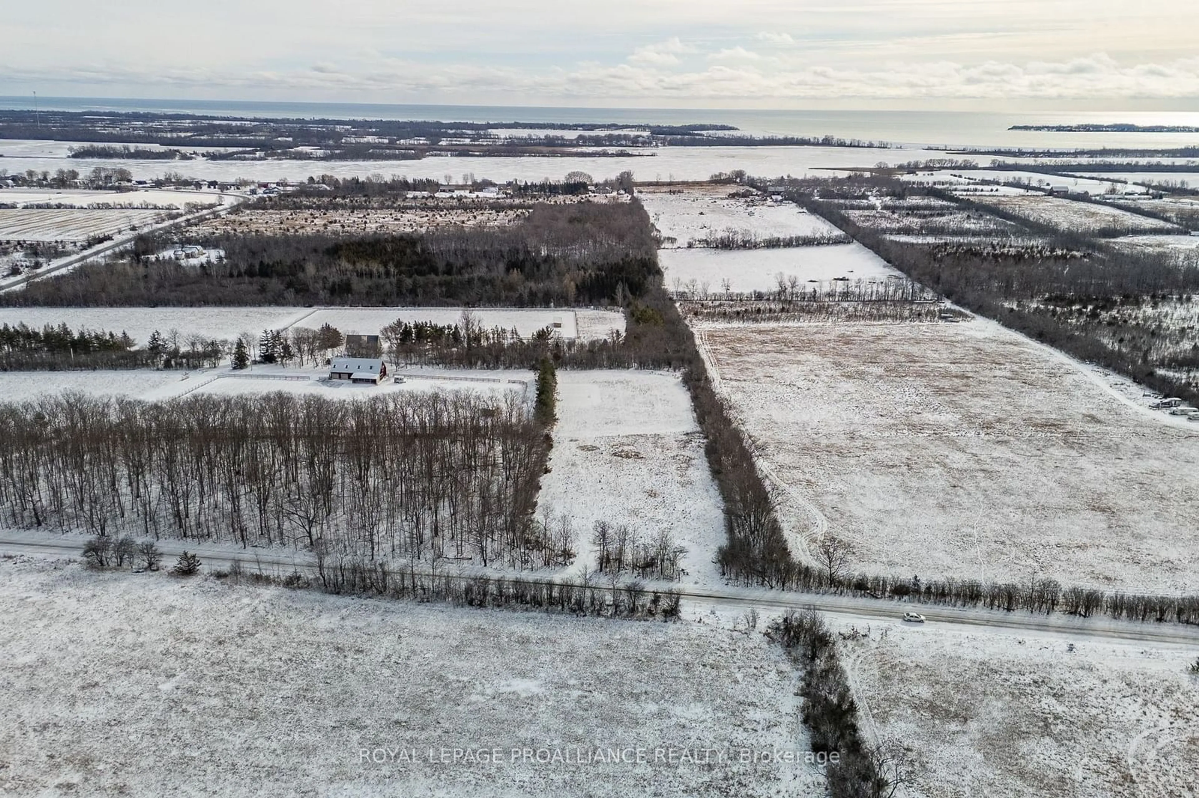 A pic from outside/outdoor area/front of a property/back of a property/a pic from drone, unknown for 69 Partridge Hollow Rd, Prince Edward County Ontario K0K 1T0