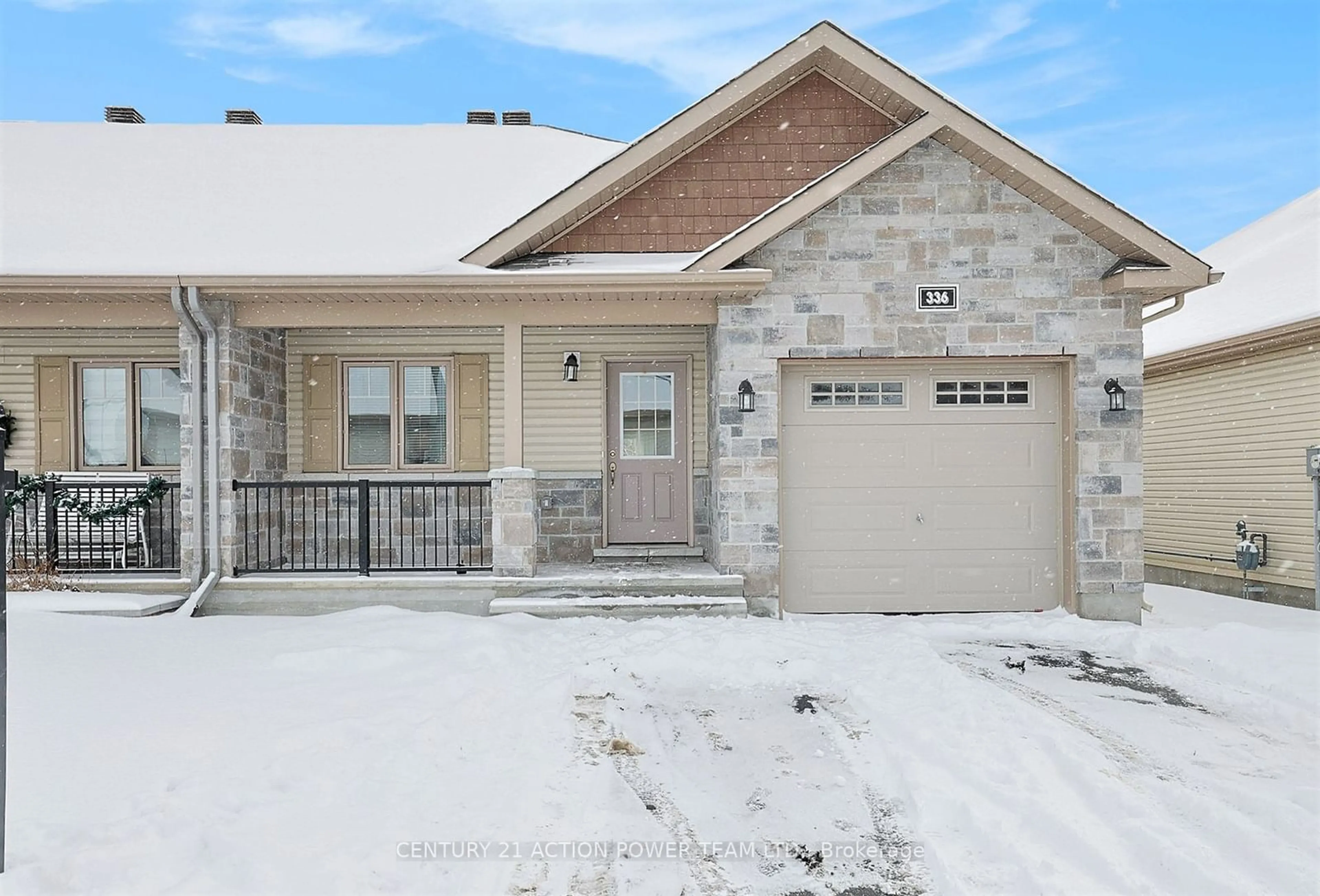 Home with brick exterior material, street for 336 Solstice Cres, Russell Ontario K0A 1W0