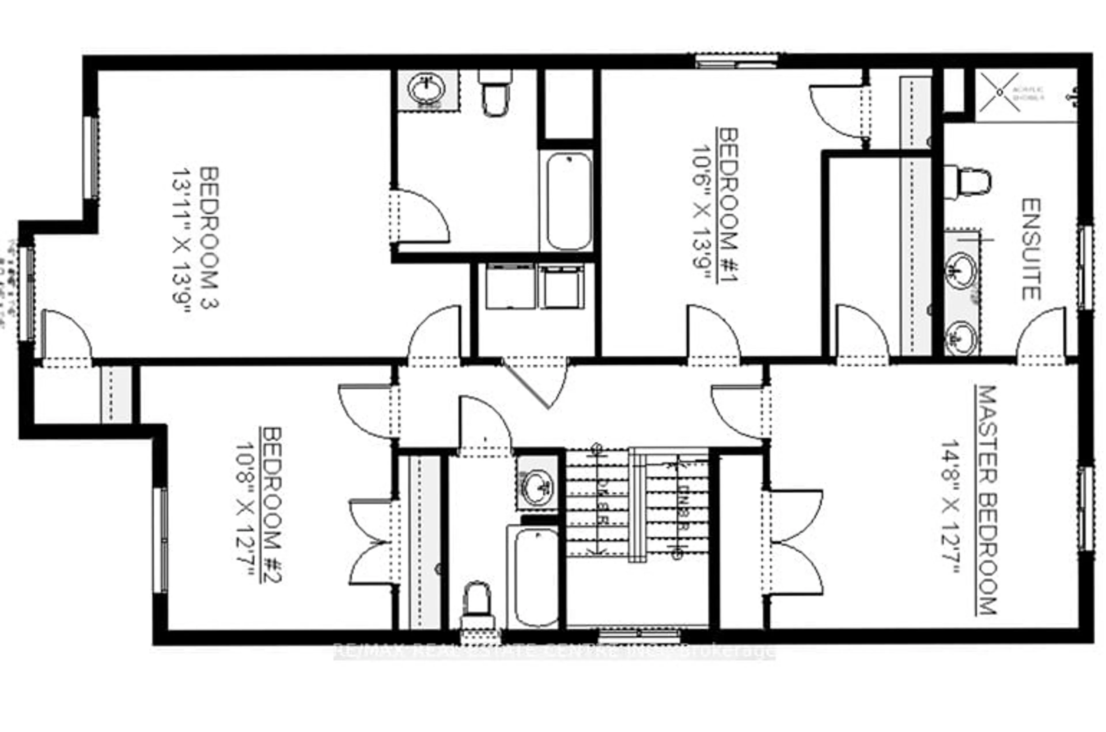 Floor plan for 196 Benninger Dr, Kitchener Ontario N2E 0C9