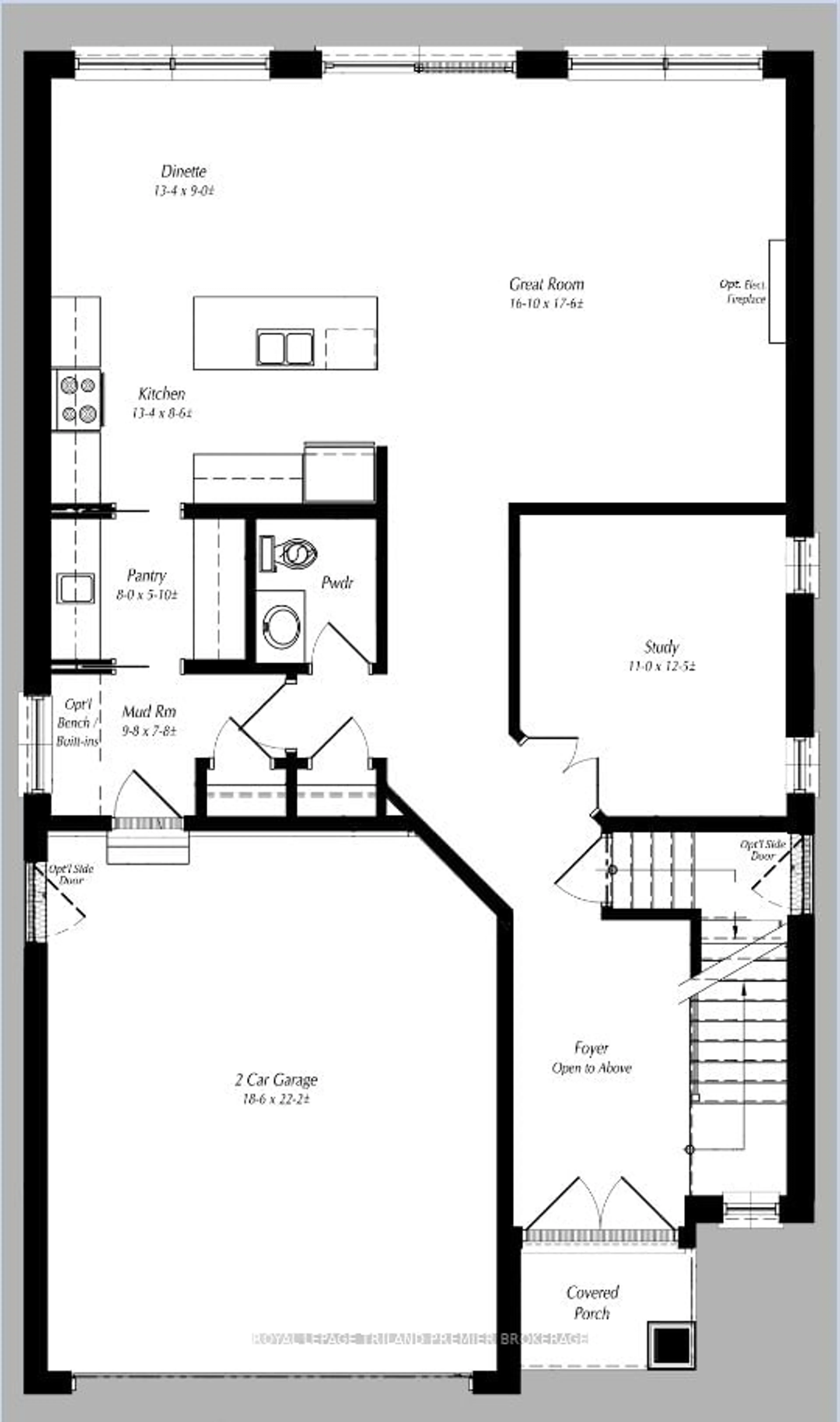 Floor plan for 1378 BUSH HILL LINK, London Ontario N6G 0X6