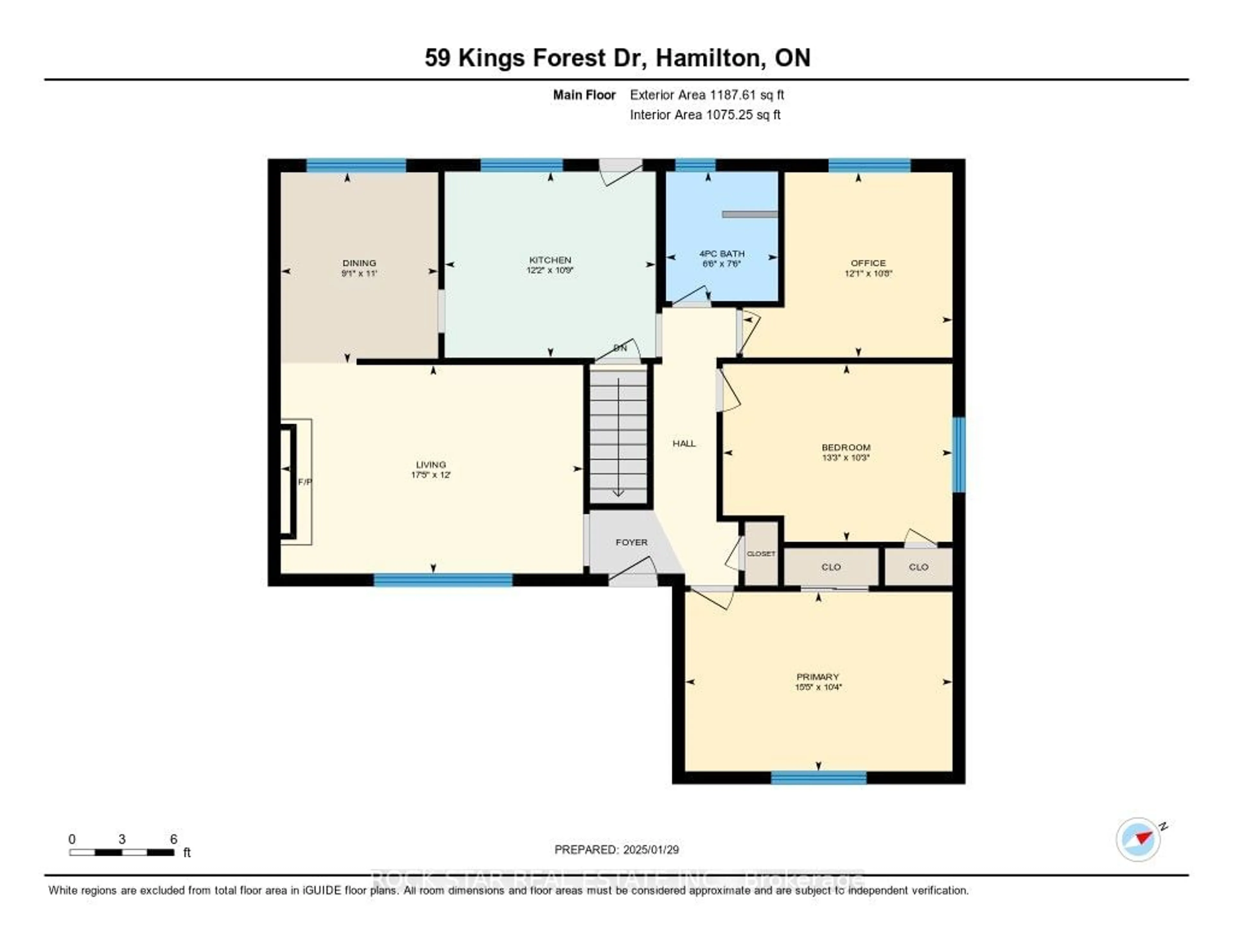 Floor plan for 59 Kings Forest Dr, Hamilton Ontario L8T 4J4