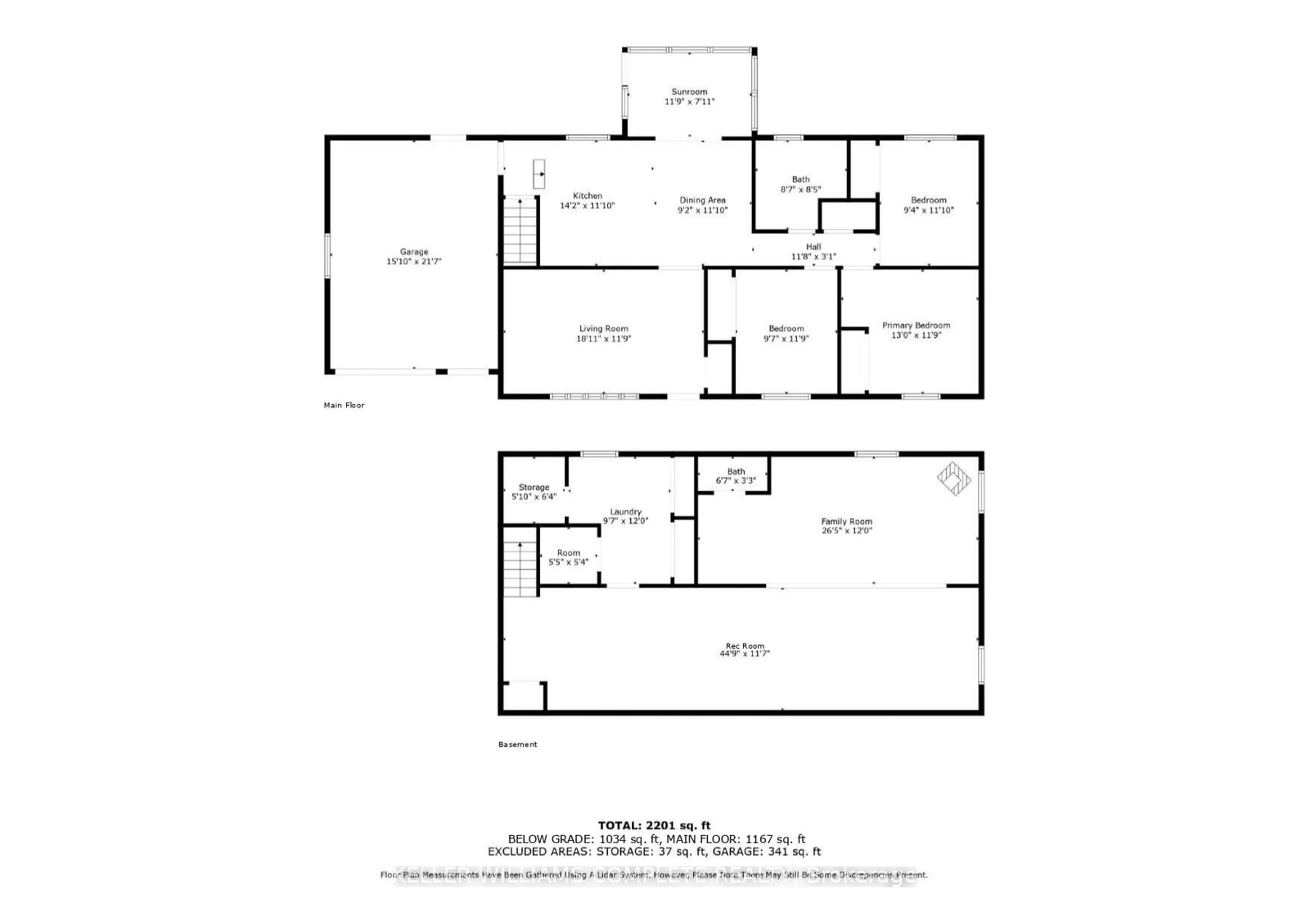 Floor plan for 26 Thomas St, Arran-Elderslie Ontario N0H 1A0