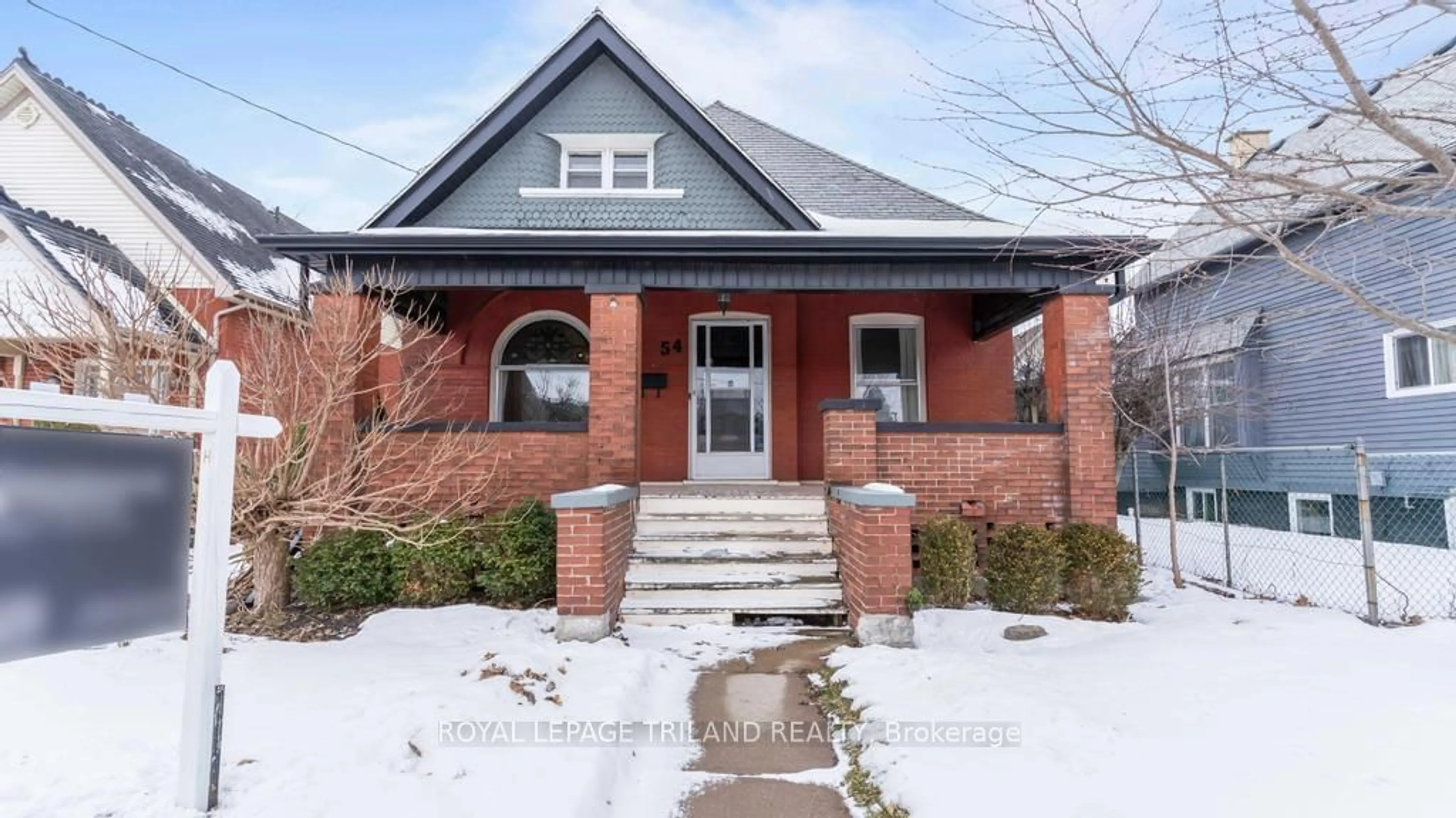 Home with brick exterior material, street for 54 Princess Ave, St. Thomas Ontario N5R 3V7