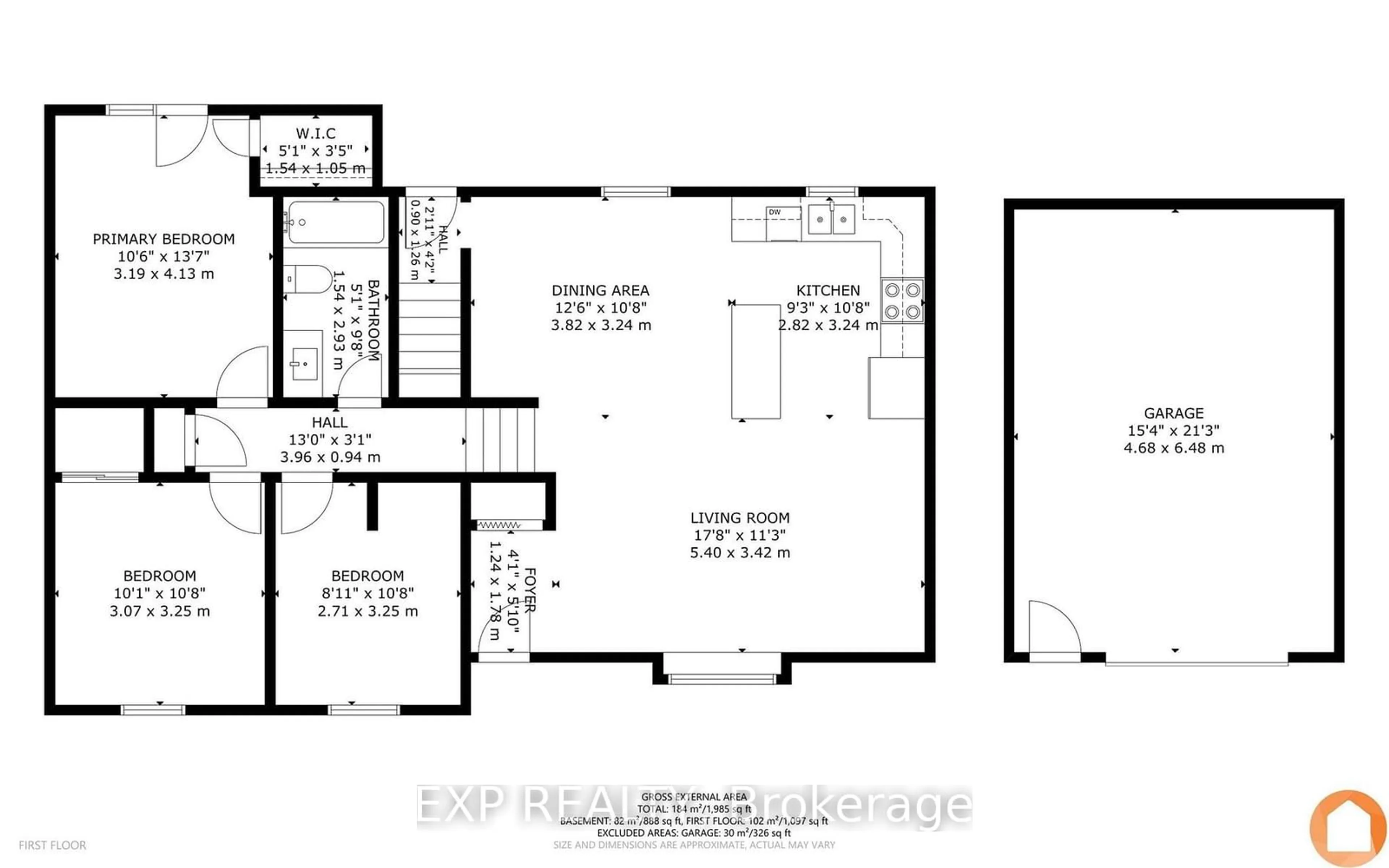 Floor plan for 20 Centre Crt, Quinte West Ontario K0K 2C0