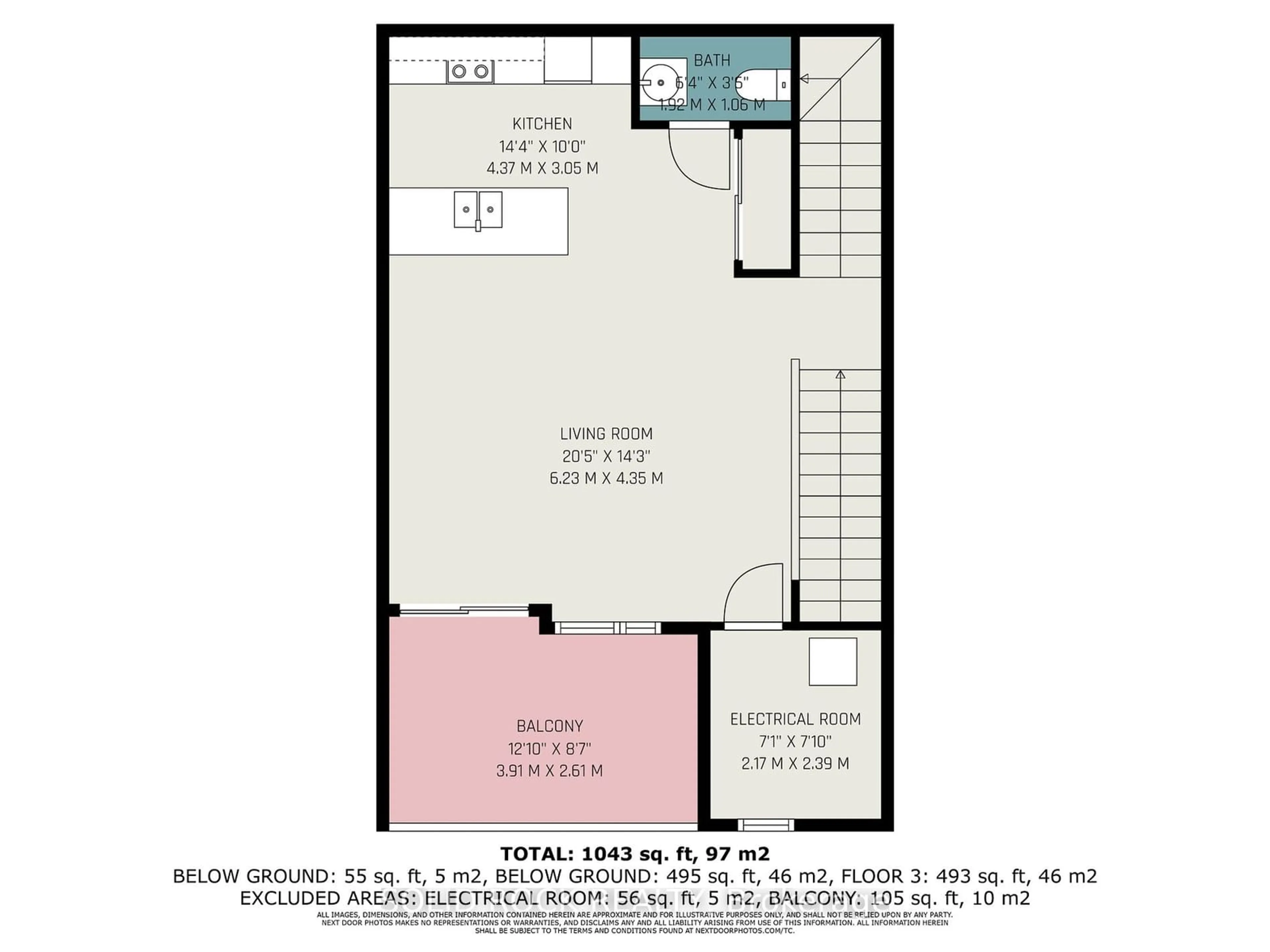 Floor plan for 150 Walleye Private #42, Barrhaven Ontario K2J 6R2